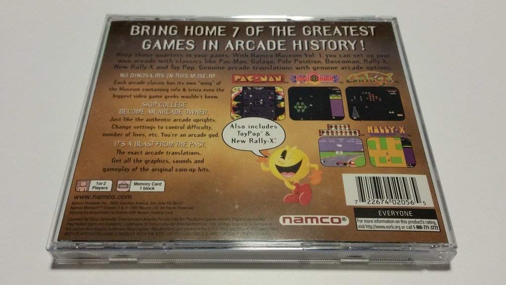 Foto 4 | Reacondicionado Videojuego Sony Playstation Namco Museum Vol. 1 Renovado - Venta Internacional.