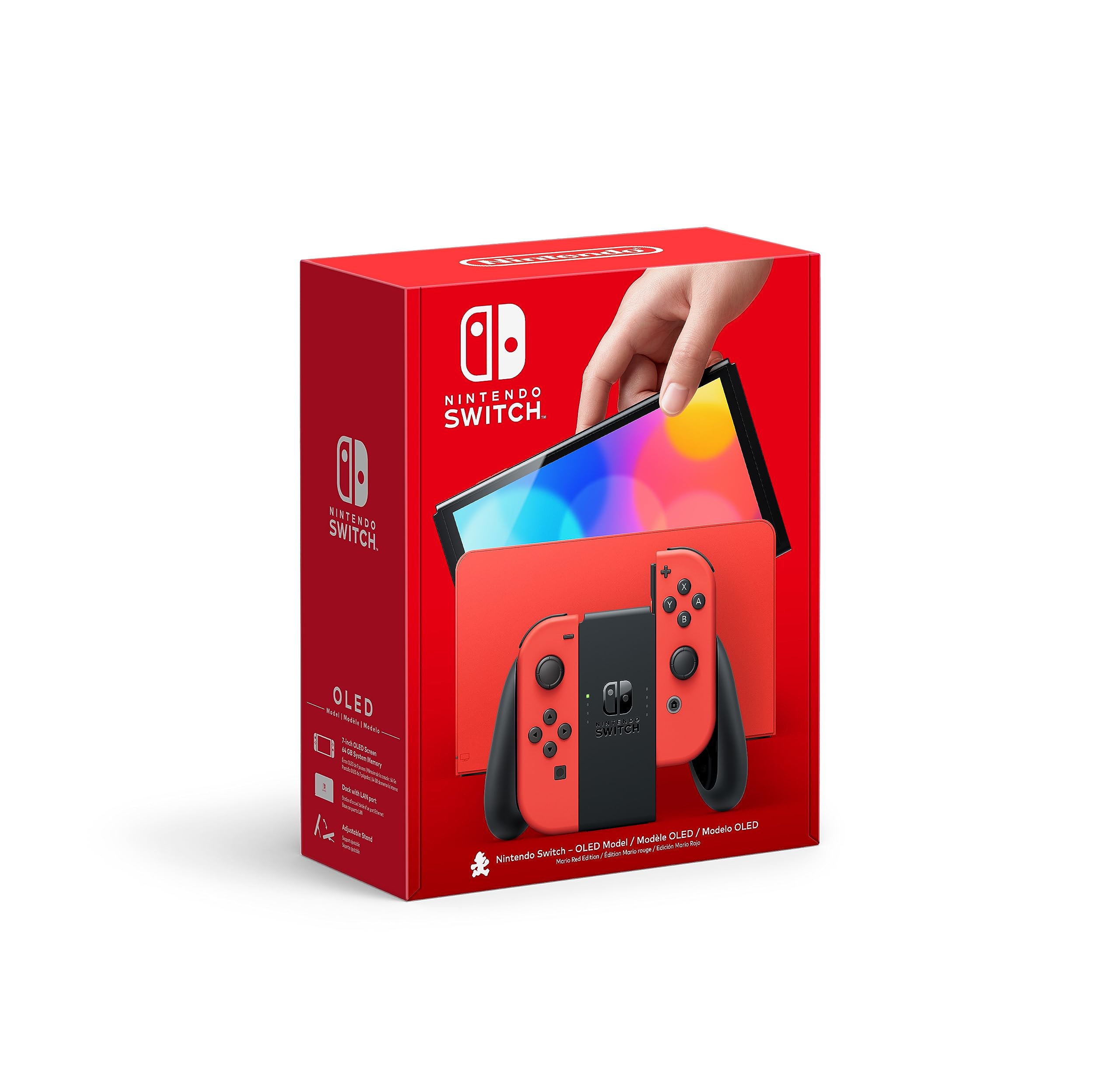 Foto 2 pulgar | Consola De Juegos Nintendo Switch Oled Mario Red Edition - Venta Internacional.