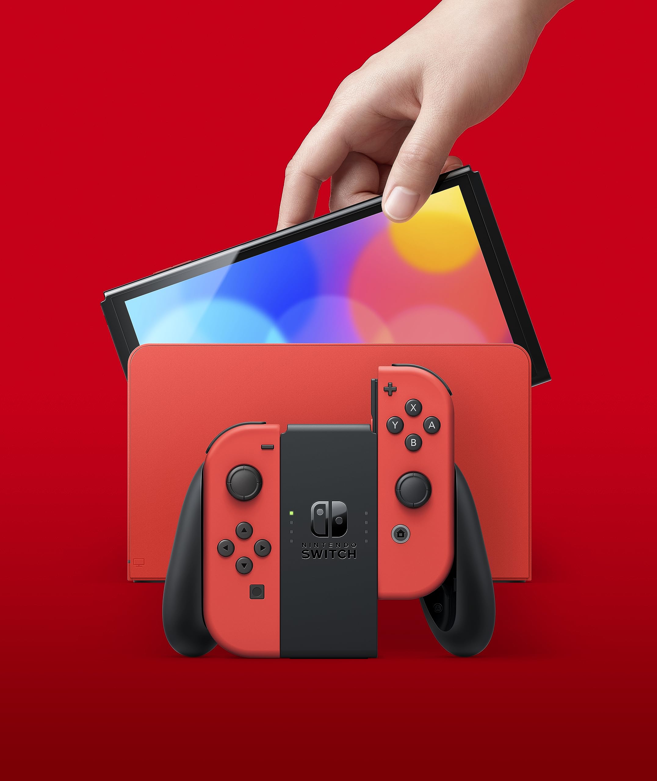 Foto 3 pulgar | Consola De Juegos Nintendo Switch Oled Mario Red Edition - Venta Internacional.