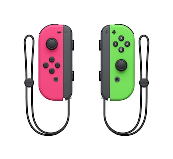 Foto 2 | Nintendo Joy-con (l/r) - Rosa Neón/verde Neón - Venta Internacional.