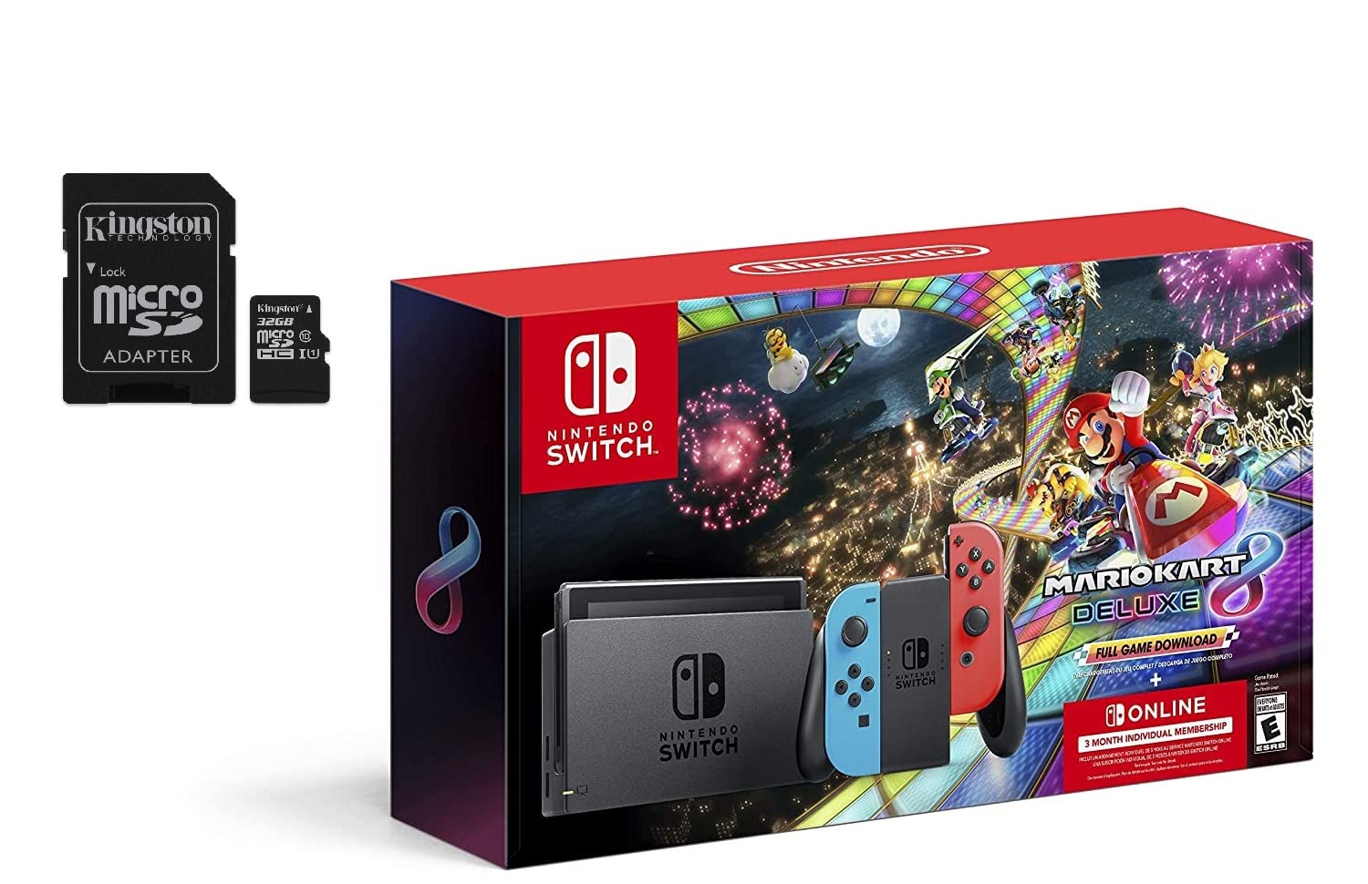 Foto 2 pulgar | Paquete Mario Kart 8 Deluxe Para Nintendo Switch Con Accesorios - Venta Internacional.