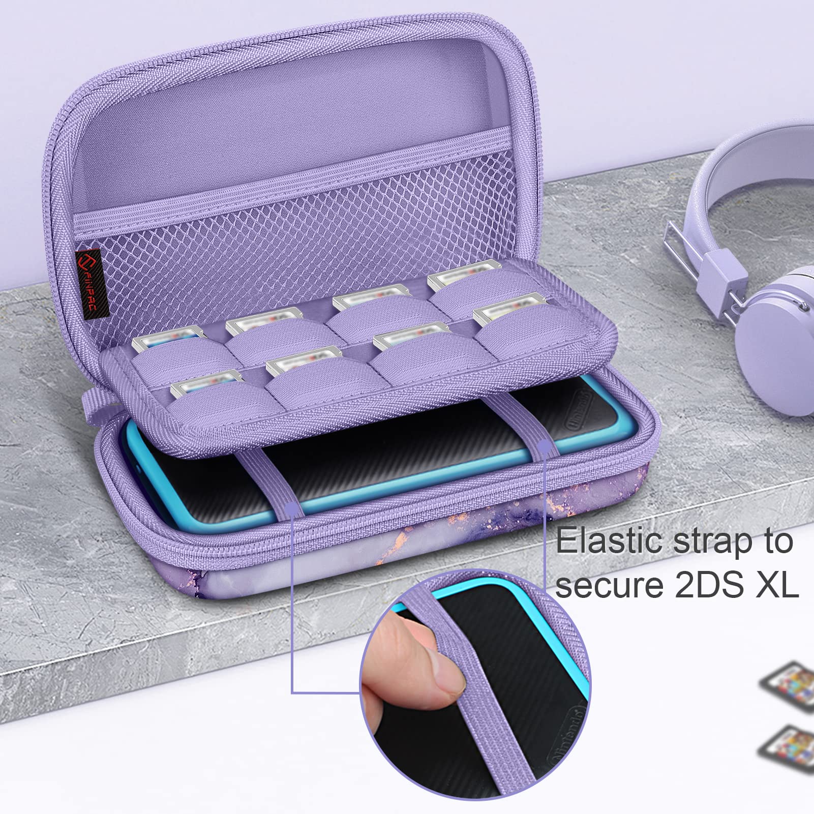Foto 5 pulgar | Funda De Transporte Fintie Para Nintendo New 2ds Xl Ll/new 3ds - Venta Internacional.