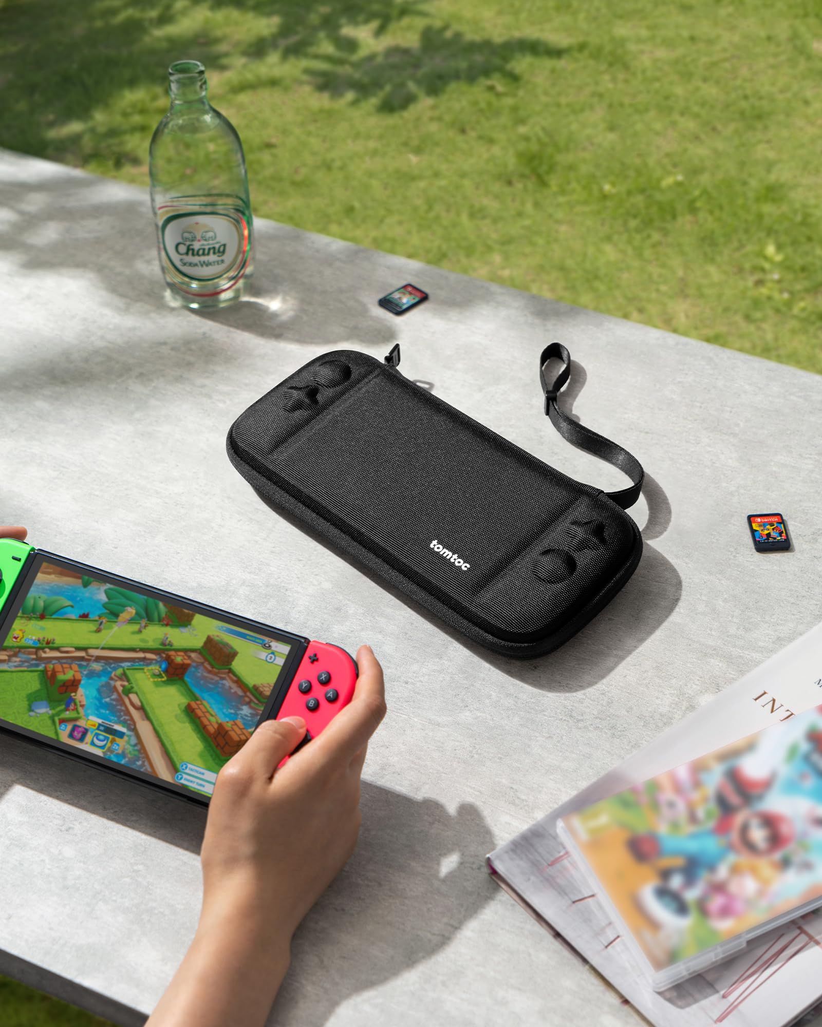 Foto 8 pulgar | Funda De Transporte Tomtoc Para Nintendo Switch Oled Con 10 Juegos - Venta Internacional.