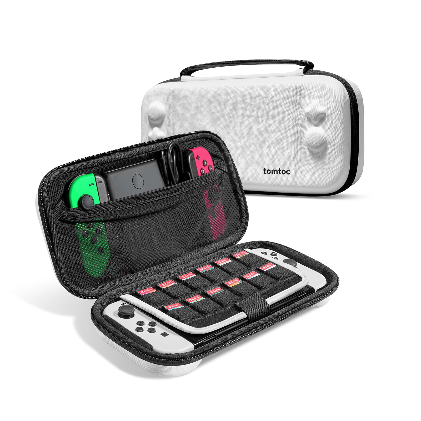 Foto 2 pulgar | Funda De Transporte Tomtoc Para Nintendo Switch/oled Modelo Blanca - Venta Internacional.
