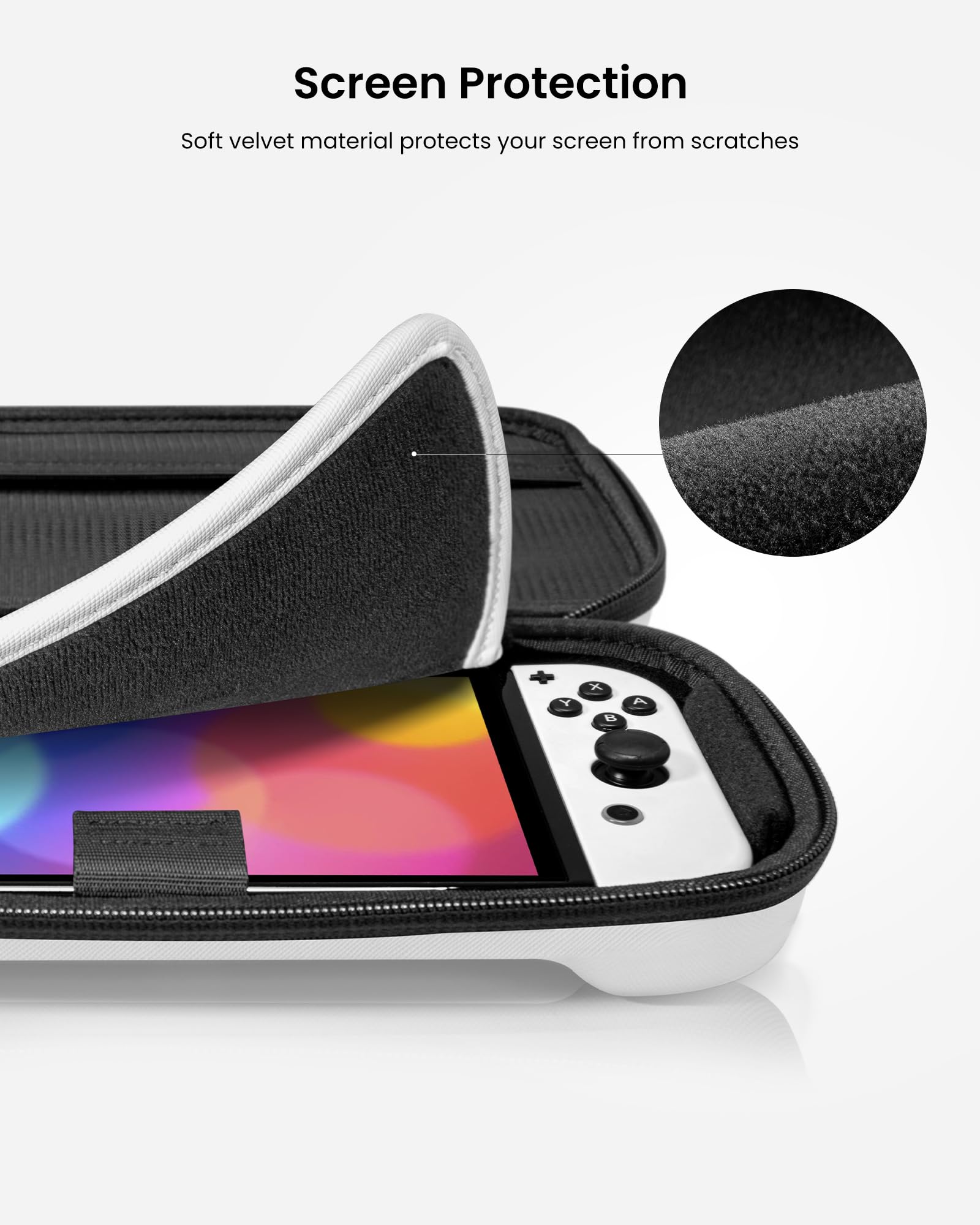 Foto 5 pulgar | Funda De Transporte Tomtoc Para Nintendo Switch/oled Modelo Blanca - Venta Internacional.