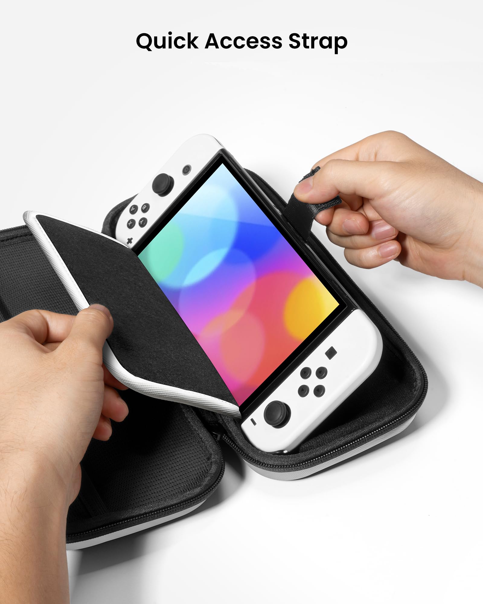 Foto 6 pulgar | Funda De Transporte Tomtoc Para Nintendo Switch/oled Modelo Blanca - Venta Internacional.