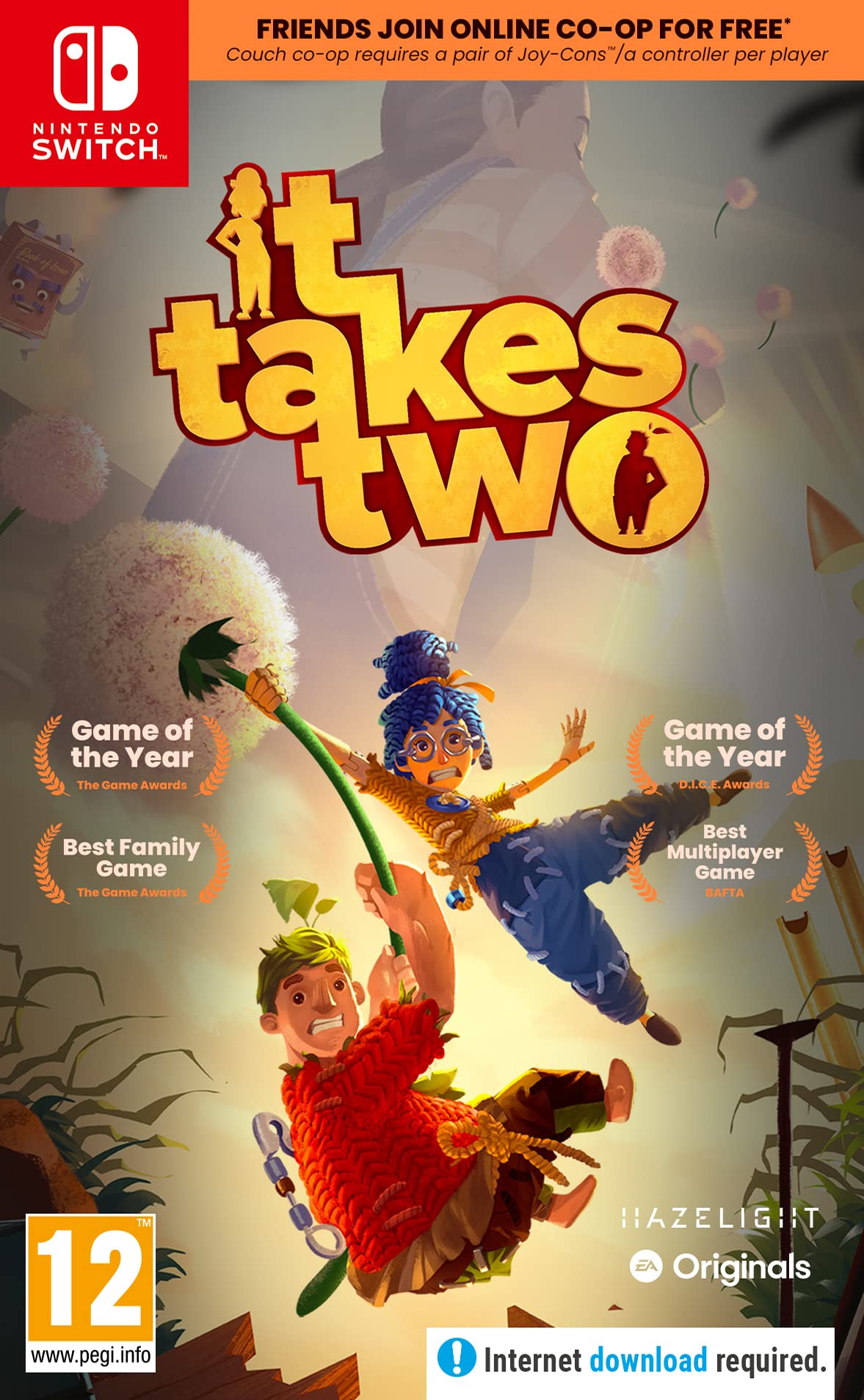 Foto 2 pulgar | It Takes Two Switch | Videojuego | Inglés - Venta Internacional.