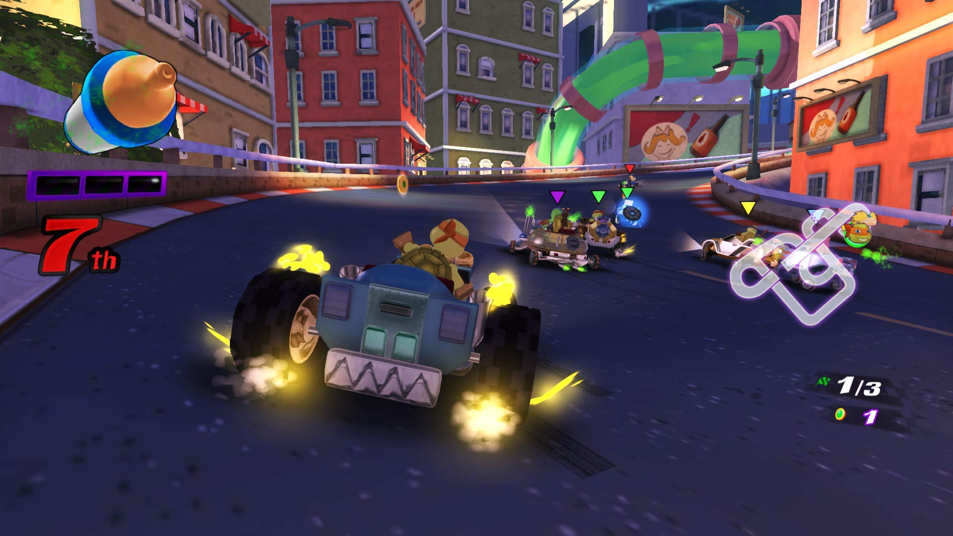 Foto 5 pulgar | Videojuego Nickelodeon Kart Racers Nintendo Switch - Venta Internacional.