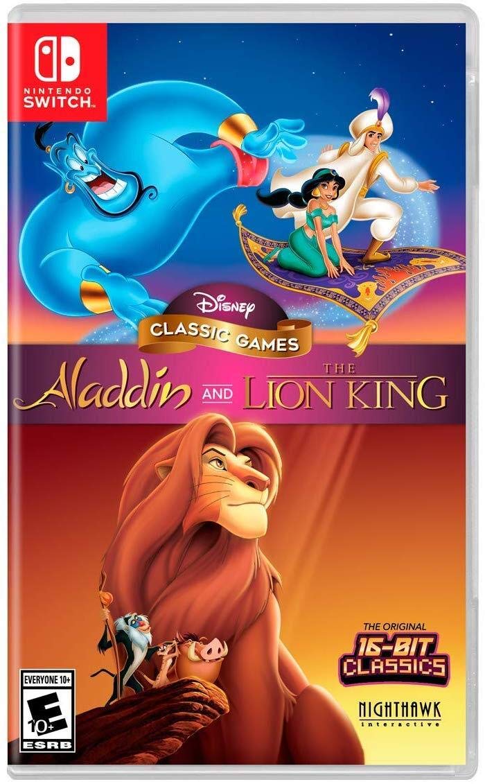 Foto 1 | Videojuego Nighthawk Interactive Disney Classic Aladdin Lion King Nintendo Switch - Venta Internacional.