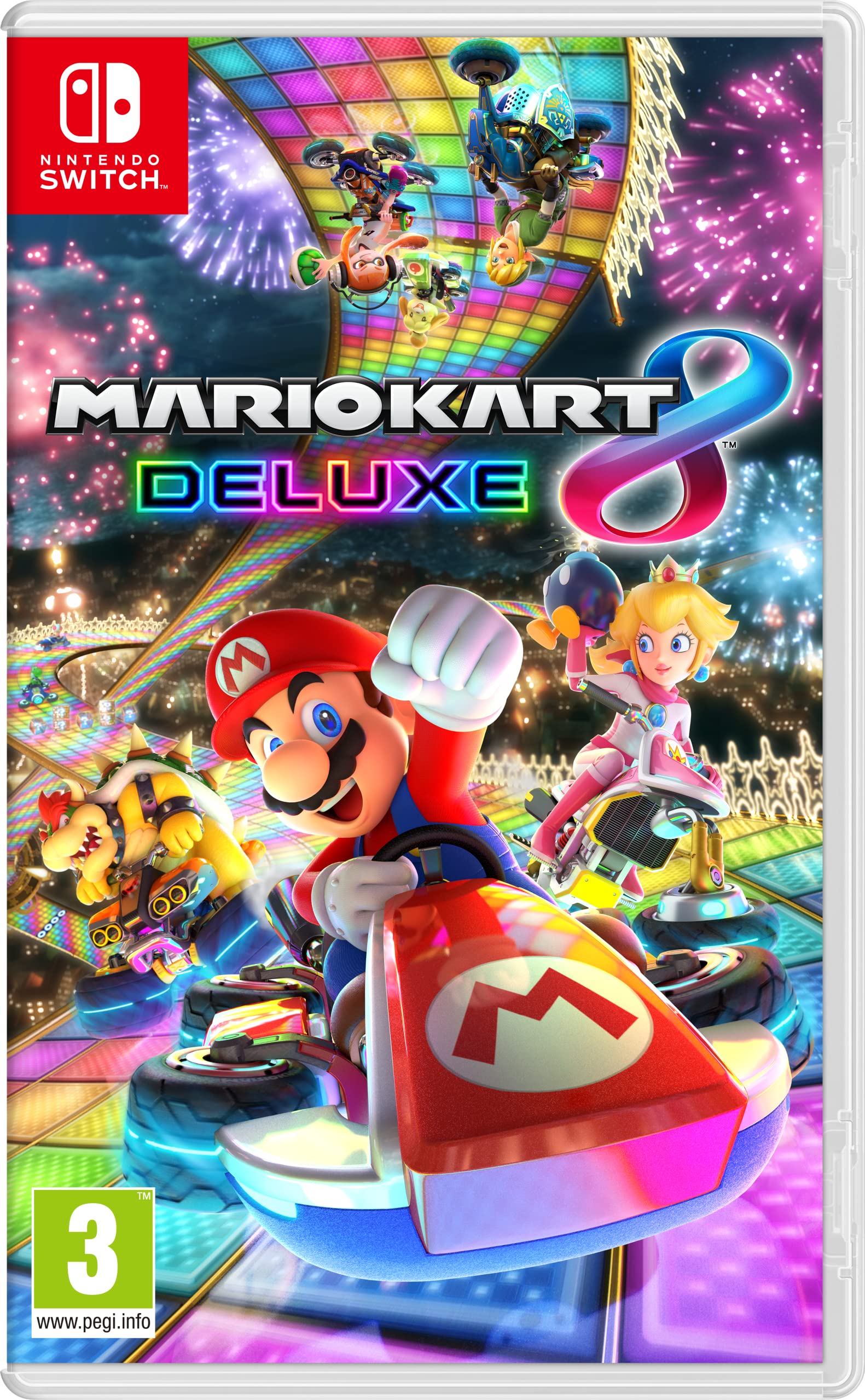 Foto 2 pulgar | Videojuego Nintendo Switch Mario Kart 8 Deluxe European Ver - Venta Internacional.
