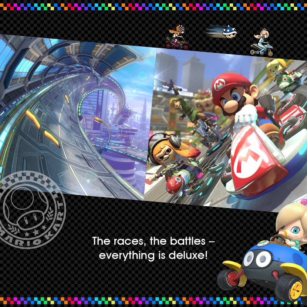 Foto 4 pulgar | Videojuego Nintendo Switch Mario Kart 8 Deluxe European Ver - Venta Internacional.