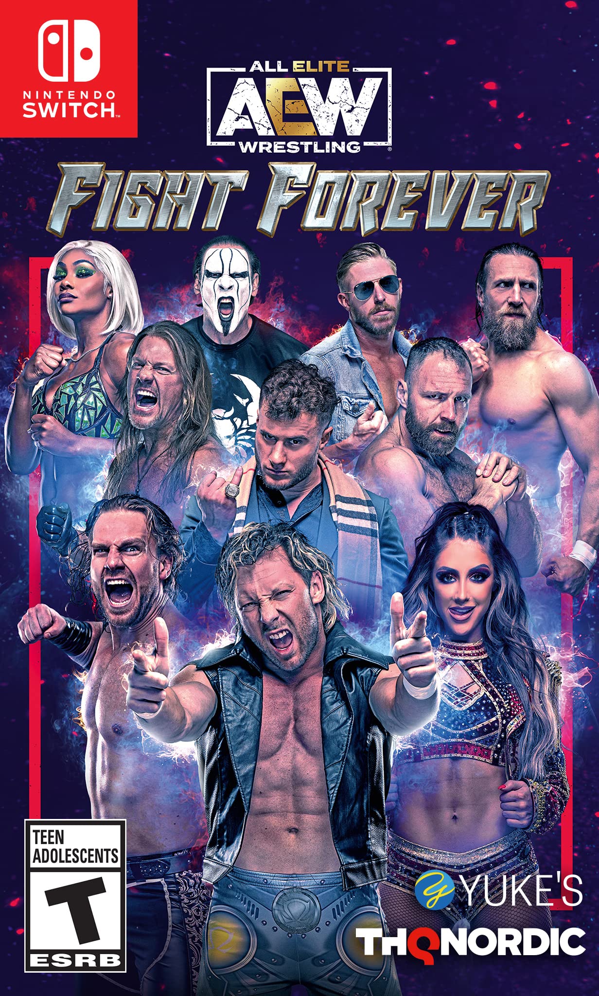 Foto 2 pulgar | Videojuego Thq Nordic Aew: Fight Forever - Nintendo Switch - Venta Internacional.