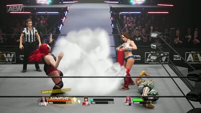 Foto 4 | Videojuego Thq Nordic Aew: Fight Forever - Nintendo Switch - Venta Internacional.