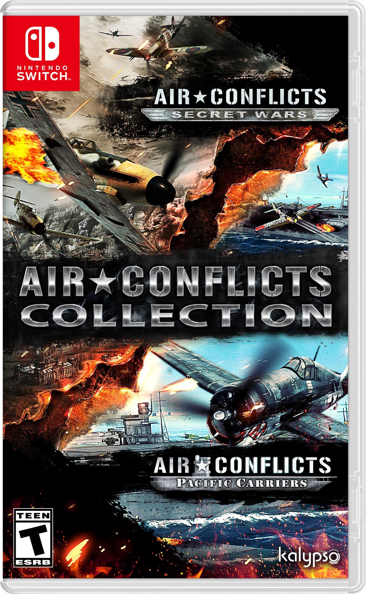 Foto 2 pulgar | Colección De Videojuegos Air Conflicts Nintendo Switch - Venta Internacional.