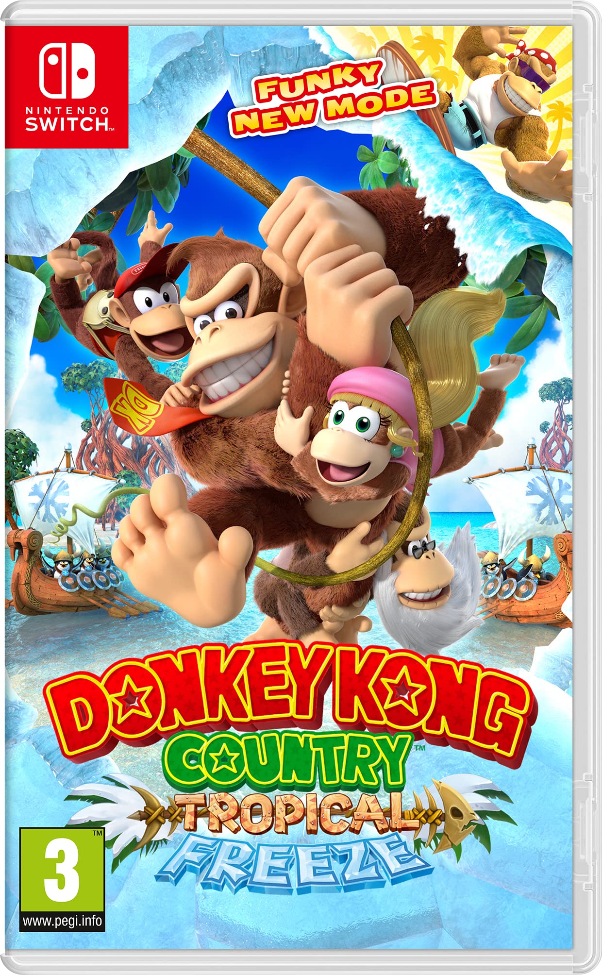 Foto 2 pulgar | Videojuego Nintendo Switch Donkey Kong Country Tropical Freeze - Venta Internacional.