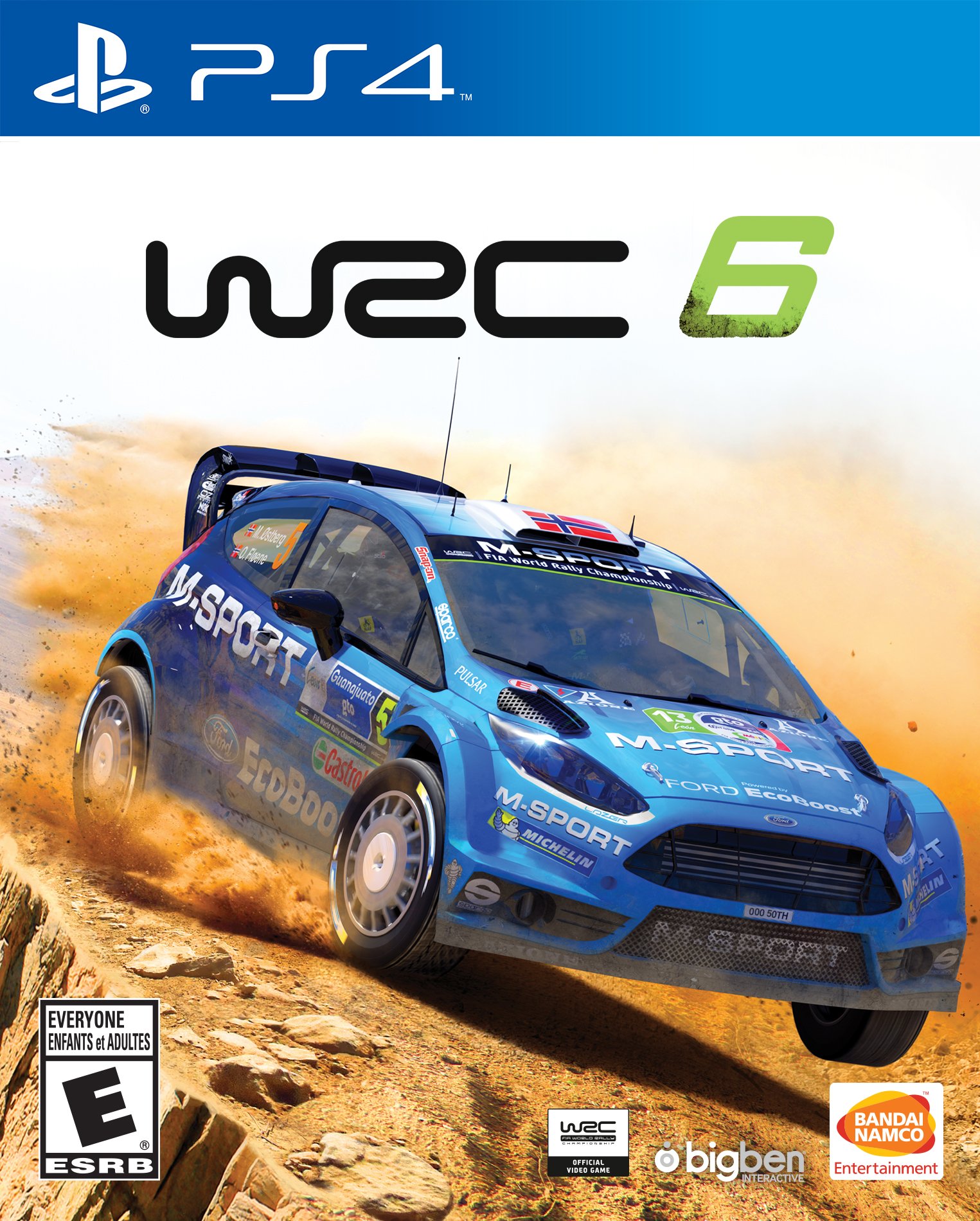 Foto 2 pulgar | Videojuego Bandai Namco Wrc 6: World Rally Championship - Ps4 - Venta Internacional.