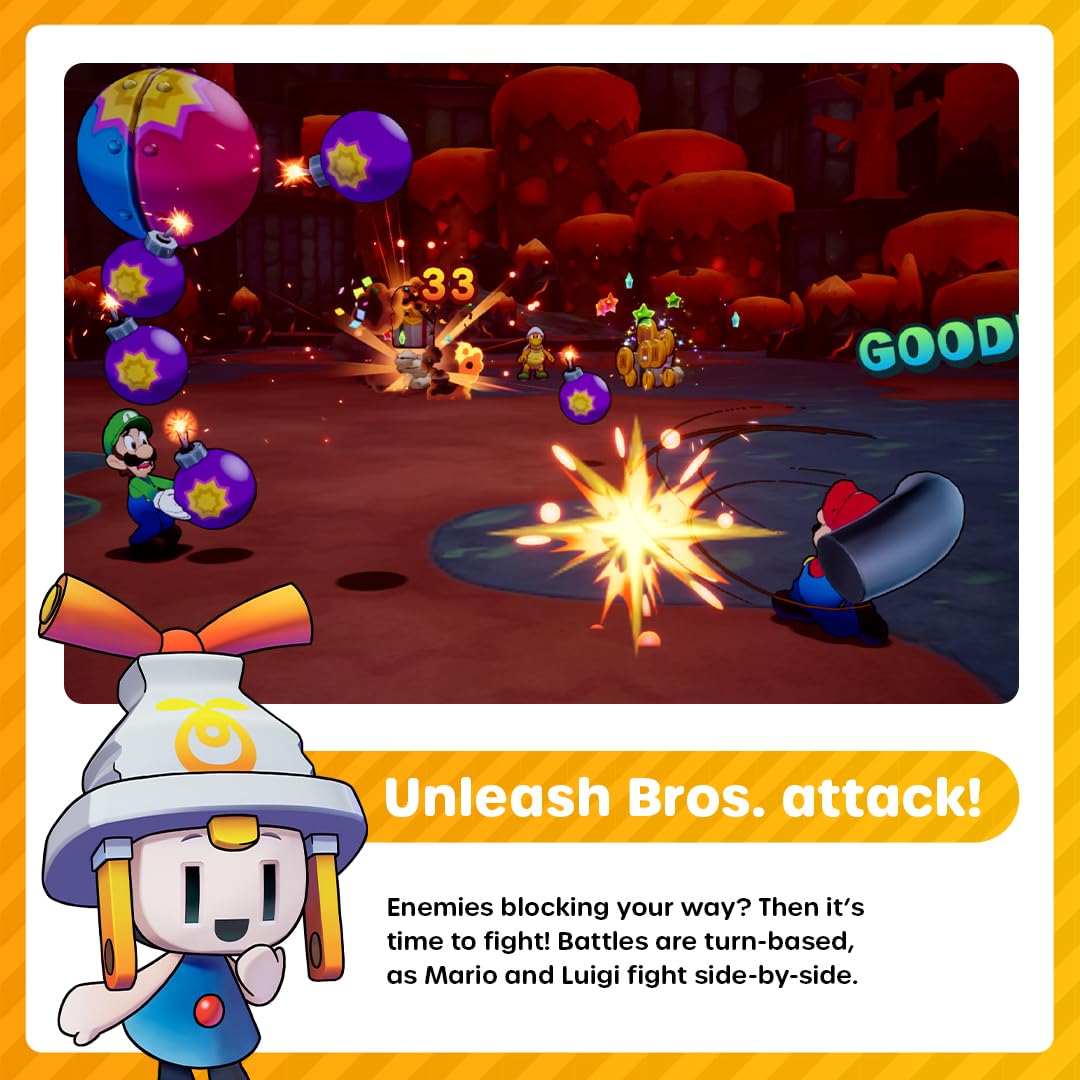 Foto 6 pulgar | Videojuego Nintendo Mario & Luigi: Brothership European Ver - Venta Internacional.