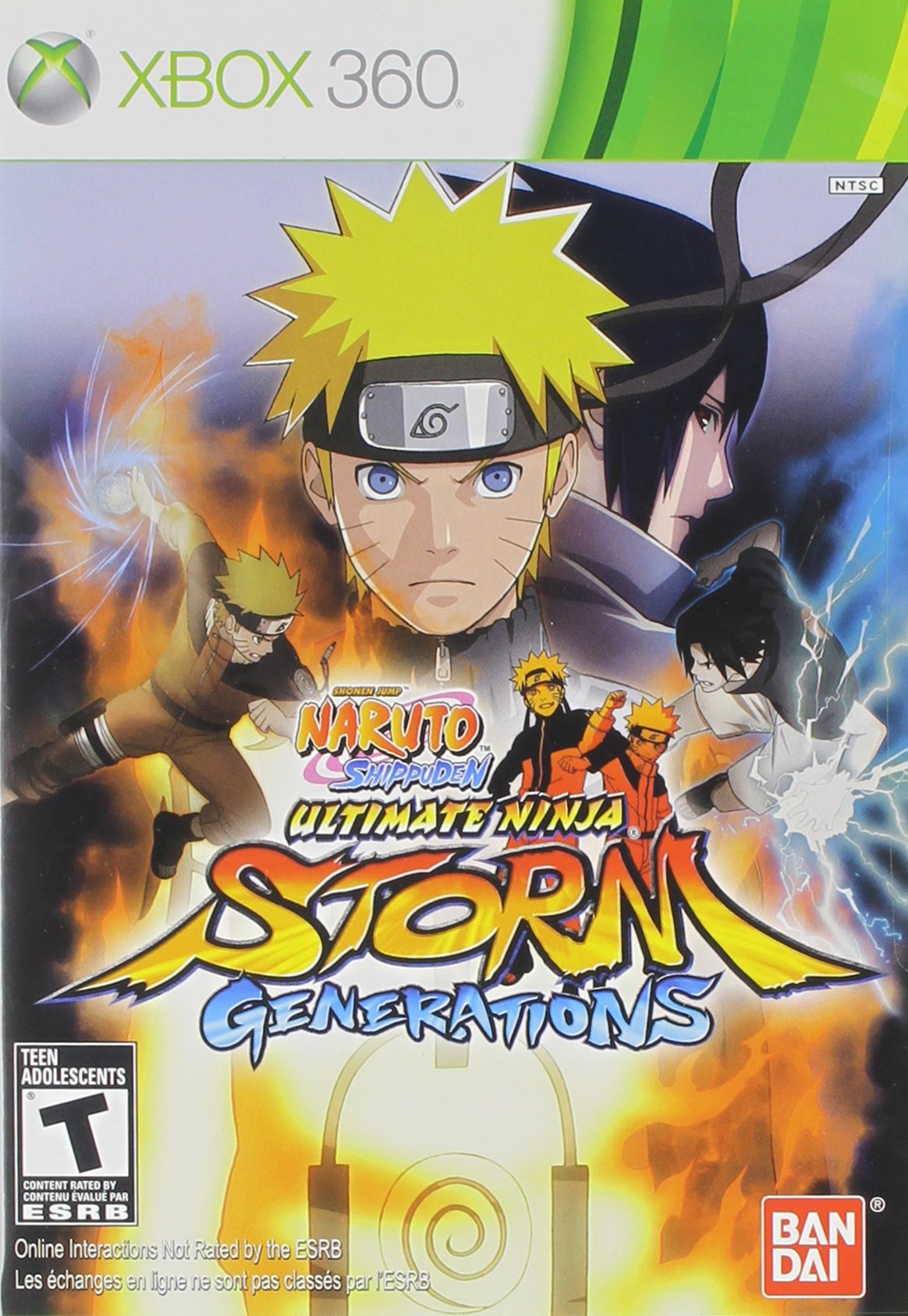 Foto 2 pulgar | Videojuego Bandai Namco Naruto Shippuden Ultimate Storm Generations - Xbox 360 - Venta Internacional.