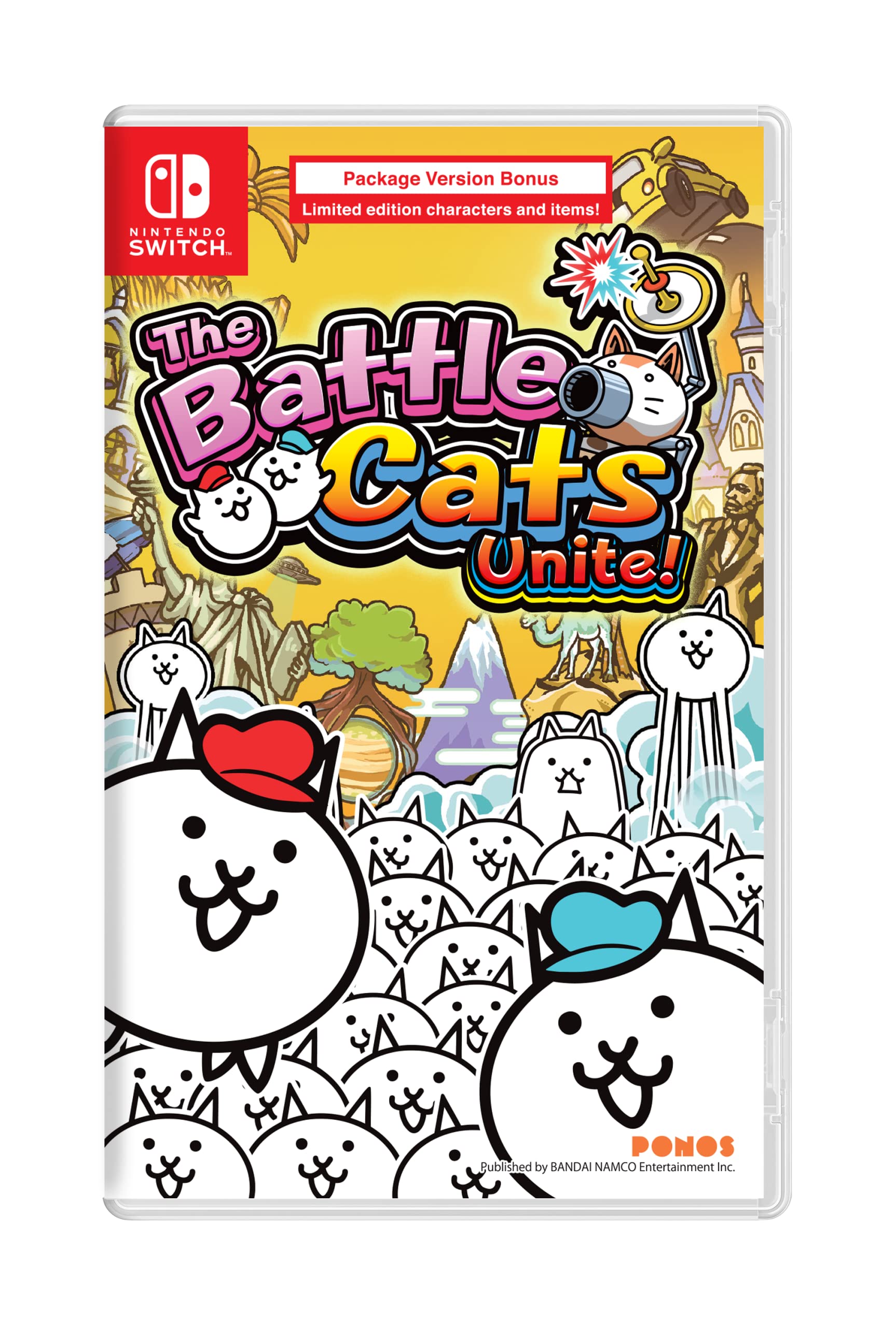 Foto 2 pulgar | Videojuego Bandai Namco Entertainment The Battle Cats Unite! Nintendo Switch - Venta Internacional.