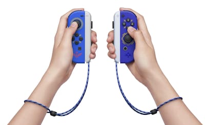 Foto 3 | Joy-con Nintendo La Leyenda De Zelda Skyward Sword Hd Switch - Venta Internacional.