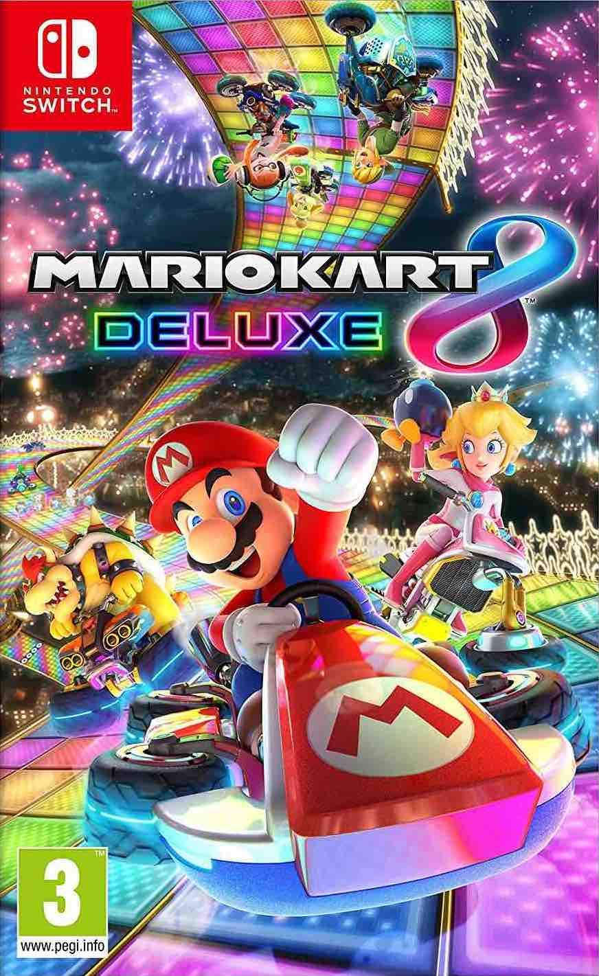 Foto 2 pulgar | Videojuego Nintendo Mario Kart 8 Deluxe (versión No Estadounidense) - Venta Internacional.