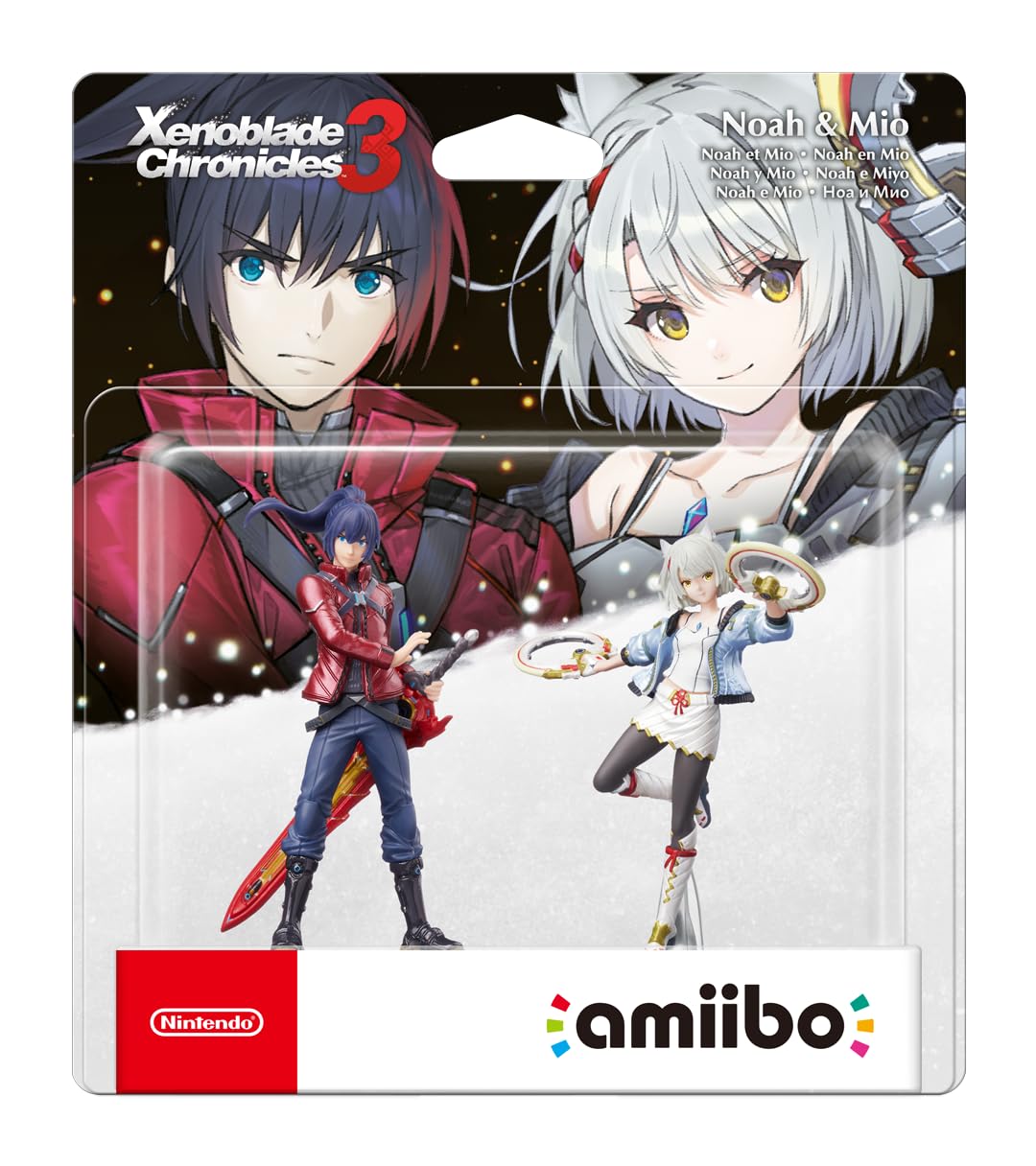 Amiibo Nintendo Xenoblade Chronicles 3 Noah Y Mio Switch - Venta Internacional.