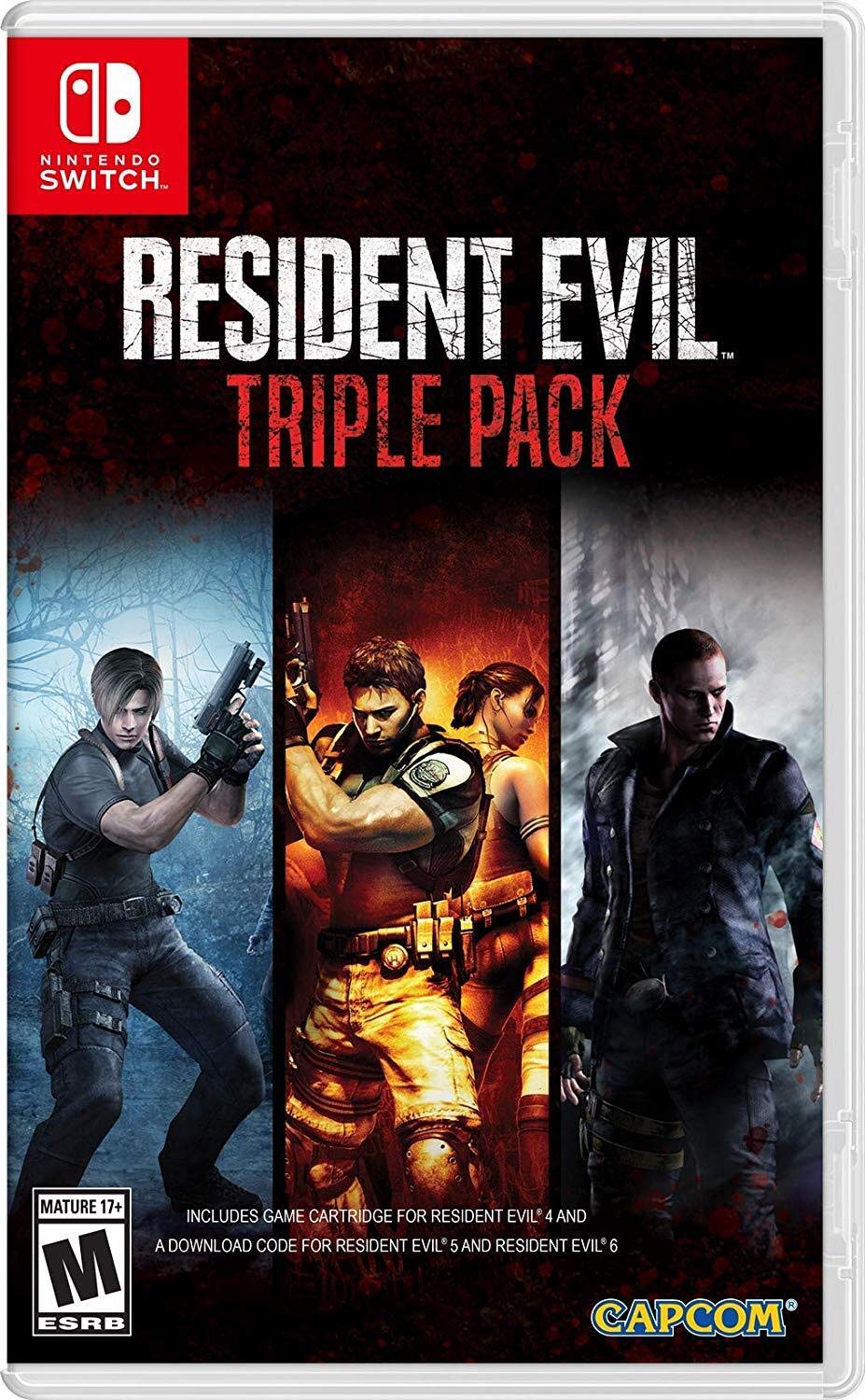 Juego Resident Evil Triple Pack Nintendo Switch - Venta Internacional.