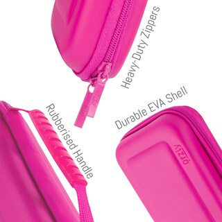 Foto 6 | Funda De Transporte Orzly Compatible Con Nintendo Switch Oled Rosa - Venta Internacional.