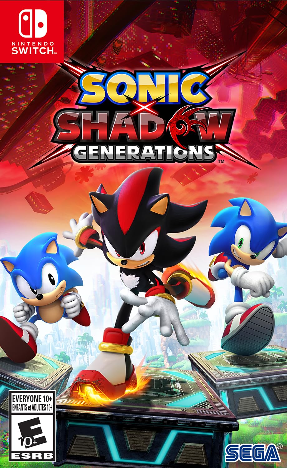 Foto 2 pulgar | Videojuego Nintendo Switch Sonic X Shadow Generations - Venta Internacional.
