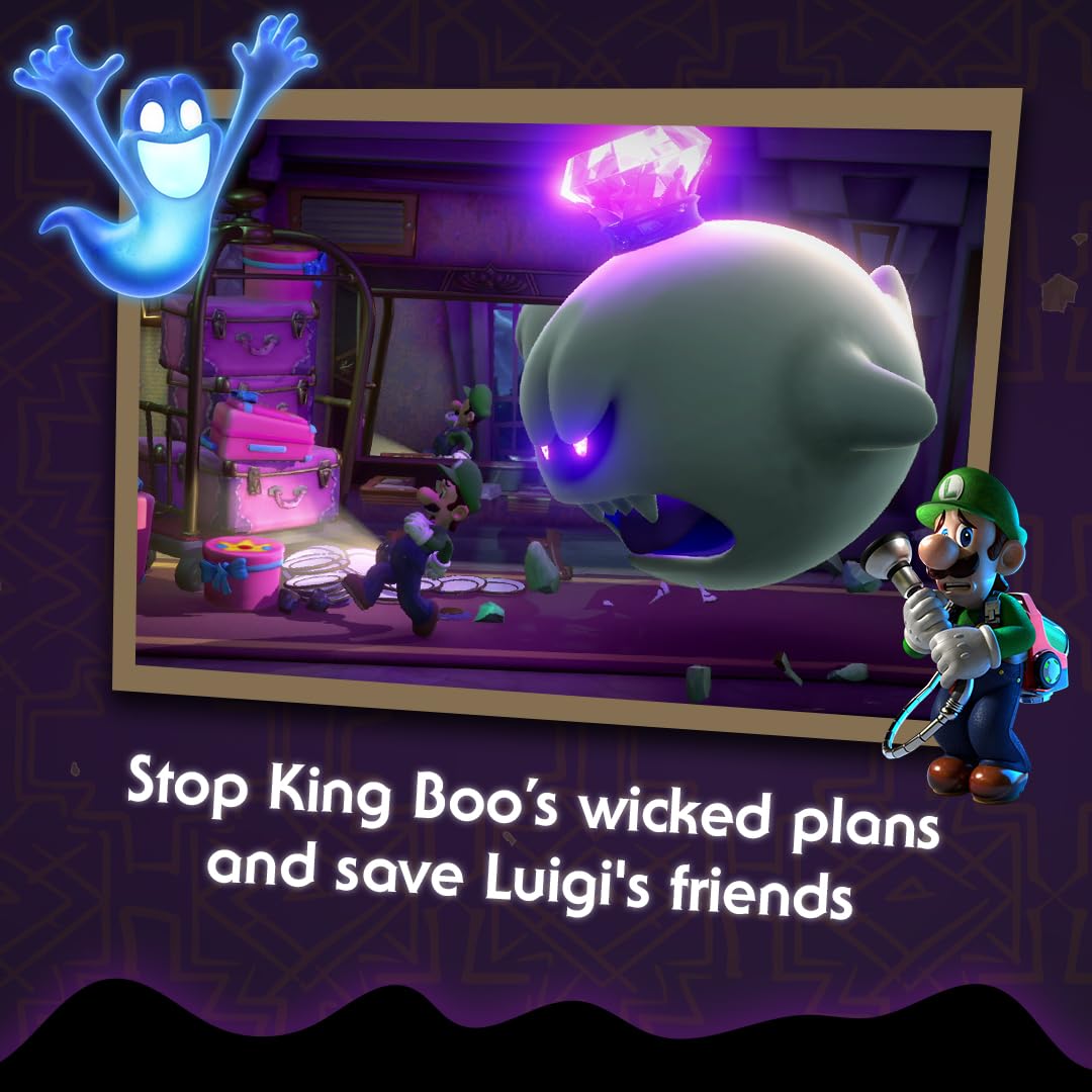 Foto 4 pulgar | Videojuego Nintendo Switch Luigi's Mansion 3 Standard Edition - Venta Internacional.