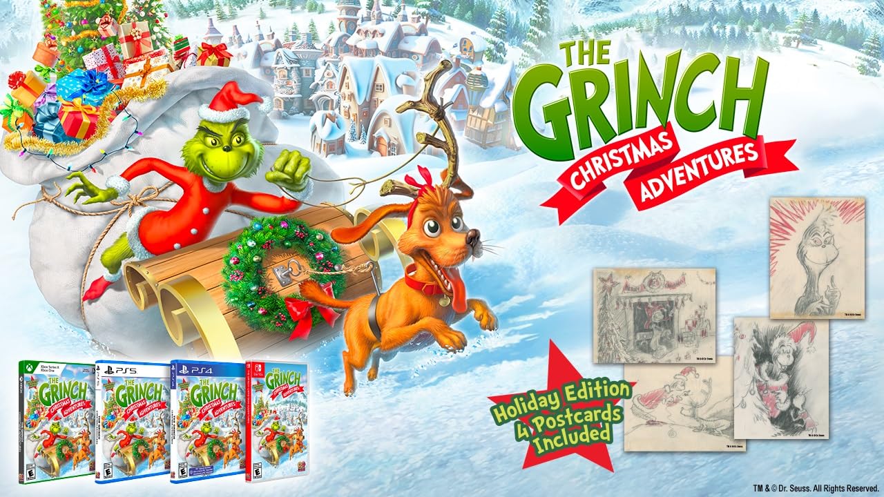 Foto 3 pulgar | Videojuego Nintendo Switch The Grinch Christmas Adventures - Venta Internacional.