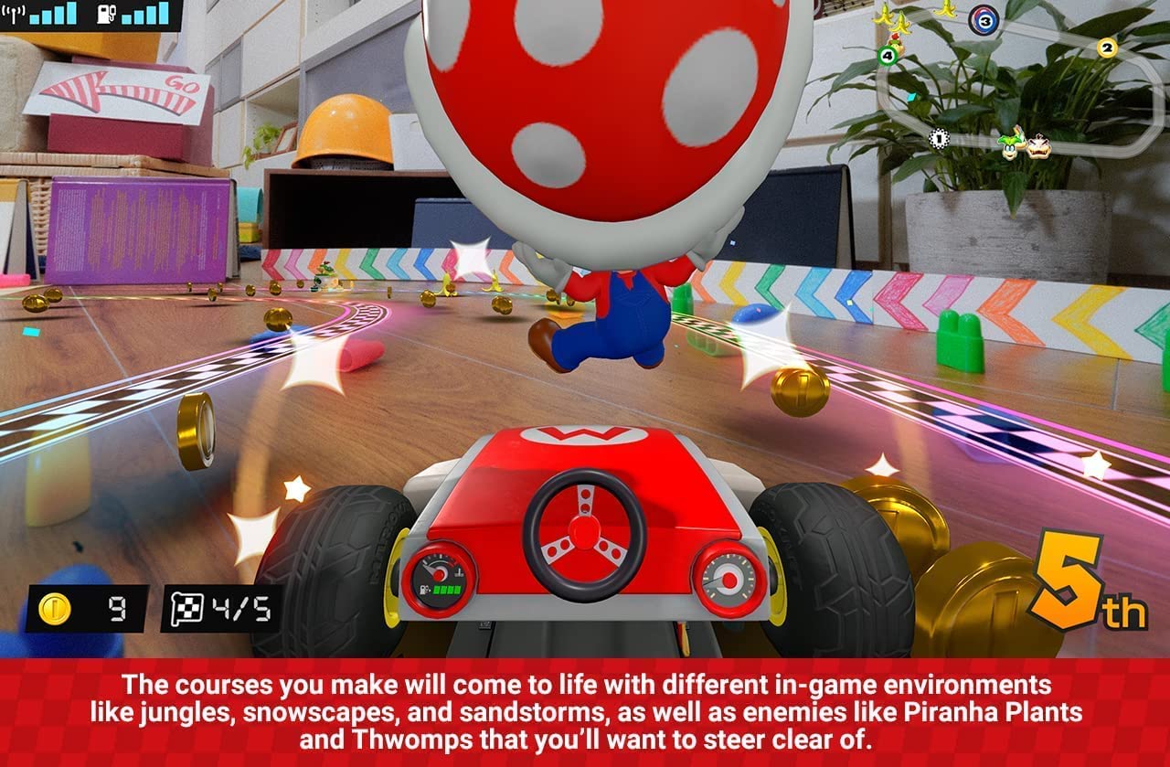 Foto 6 pulgar | Juguete Mario Kart Live: Home Circuit Luigi Para Nintendo Switch - Venta Internacional.