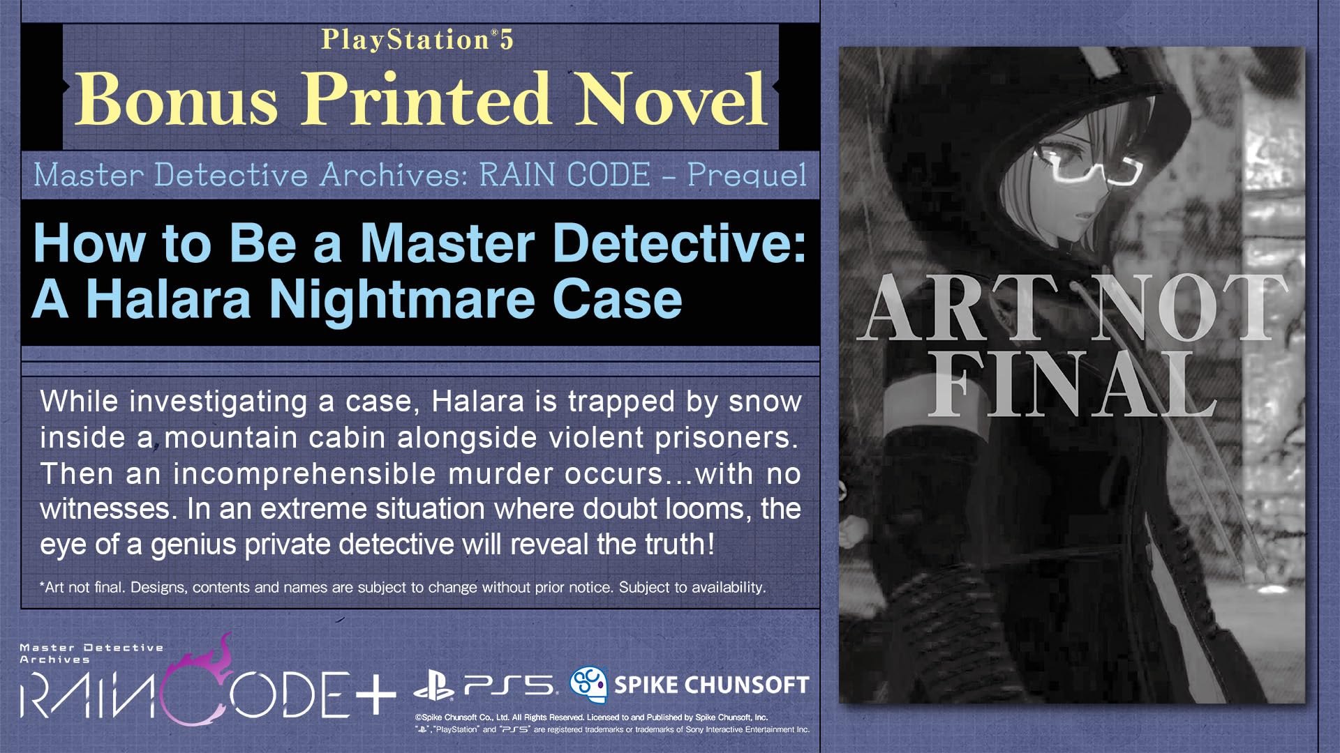 Foto 4 pulgar | Videojuego Spike Chunsoft Master Detective Archives Rain Code - Venta Internacional.