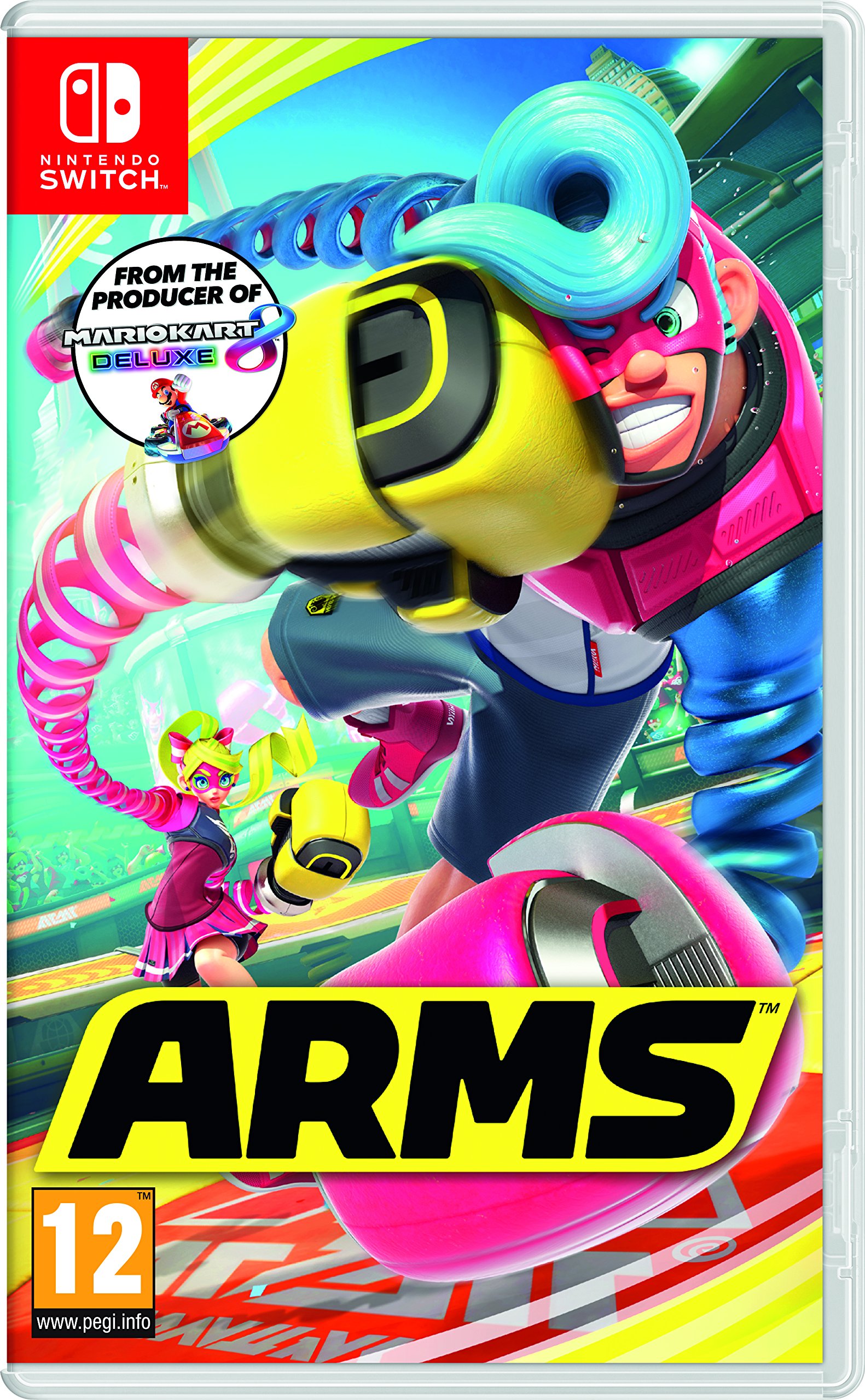 Foto 2 pulgar | Videojuego Nintendo Switch Arms - Venta Internacional.