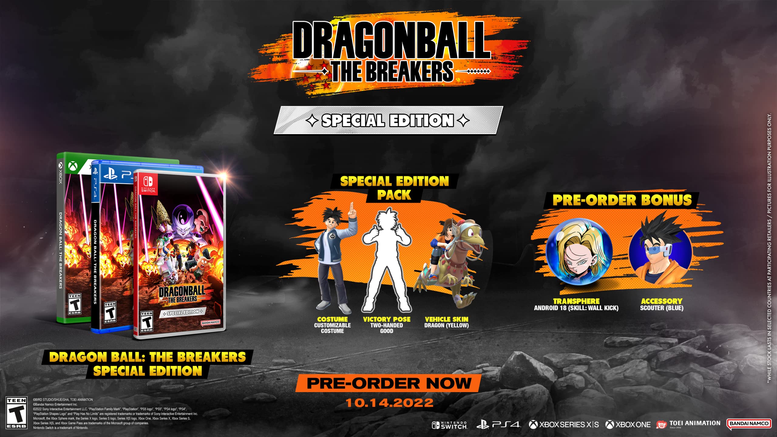Foto 3 pulgar | Videojuego Bandai Namco Dragon Ball: The Breakers Ps4 - Venta Internacional.