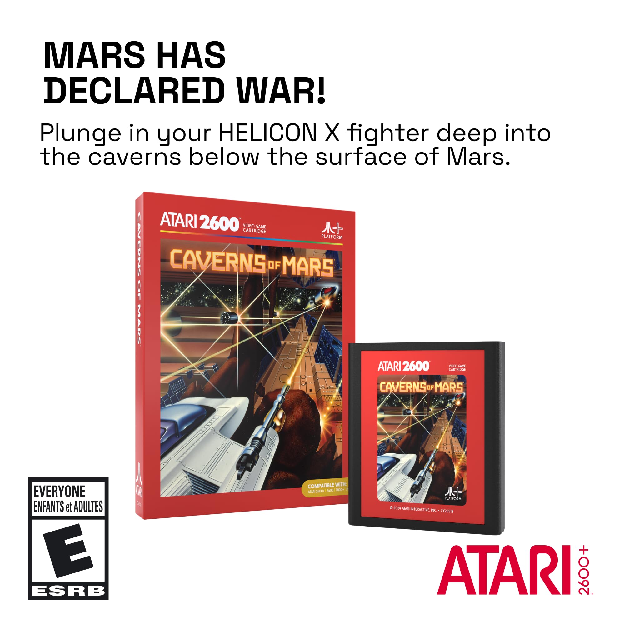 Foto 6 pulgar | Videojuego Deep Silver Caverns Of Mars 2600 Para Atari 2600 - Venta Internacional.