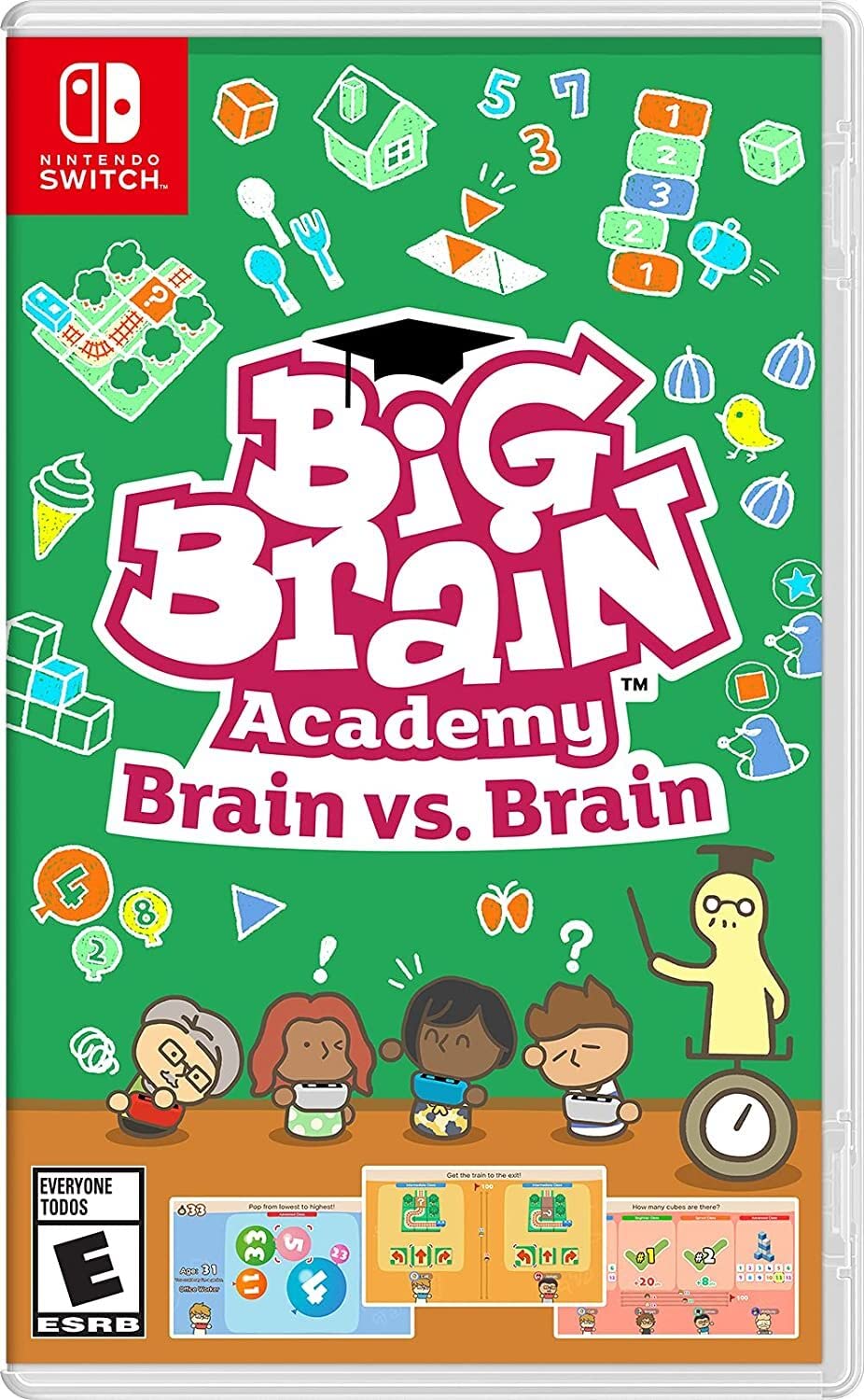 Videojuego Nintendo Switch Big Brain Academy Brain Contra Brain - Venta Internacional.