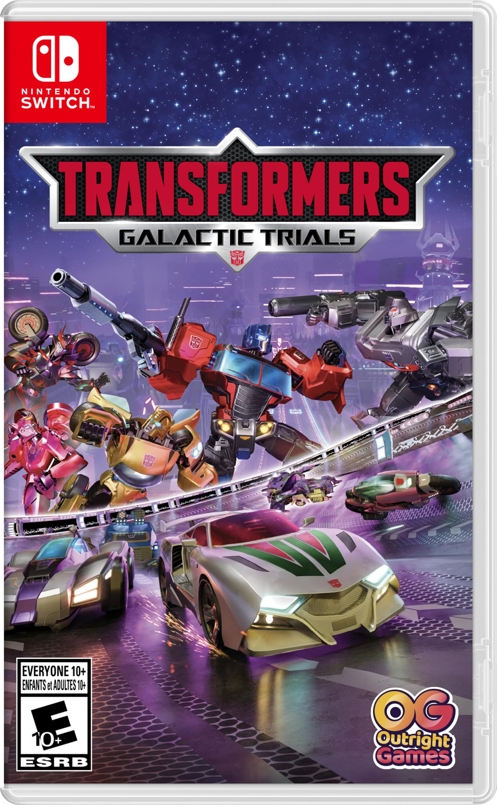 Videojuego Outright Games Transformers Galactic Trials Nintendo Switch - Venta Internacional.