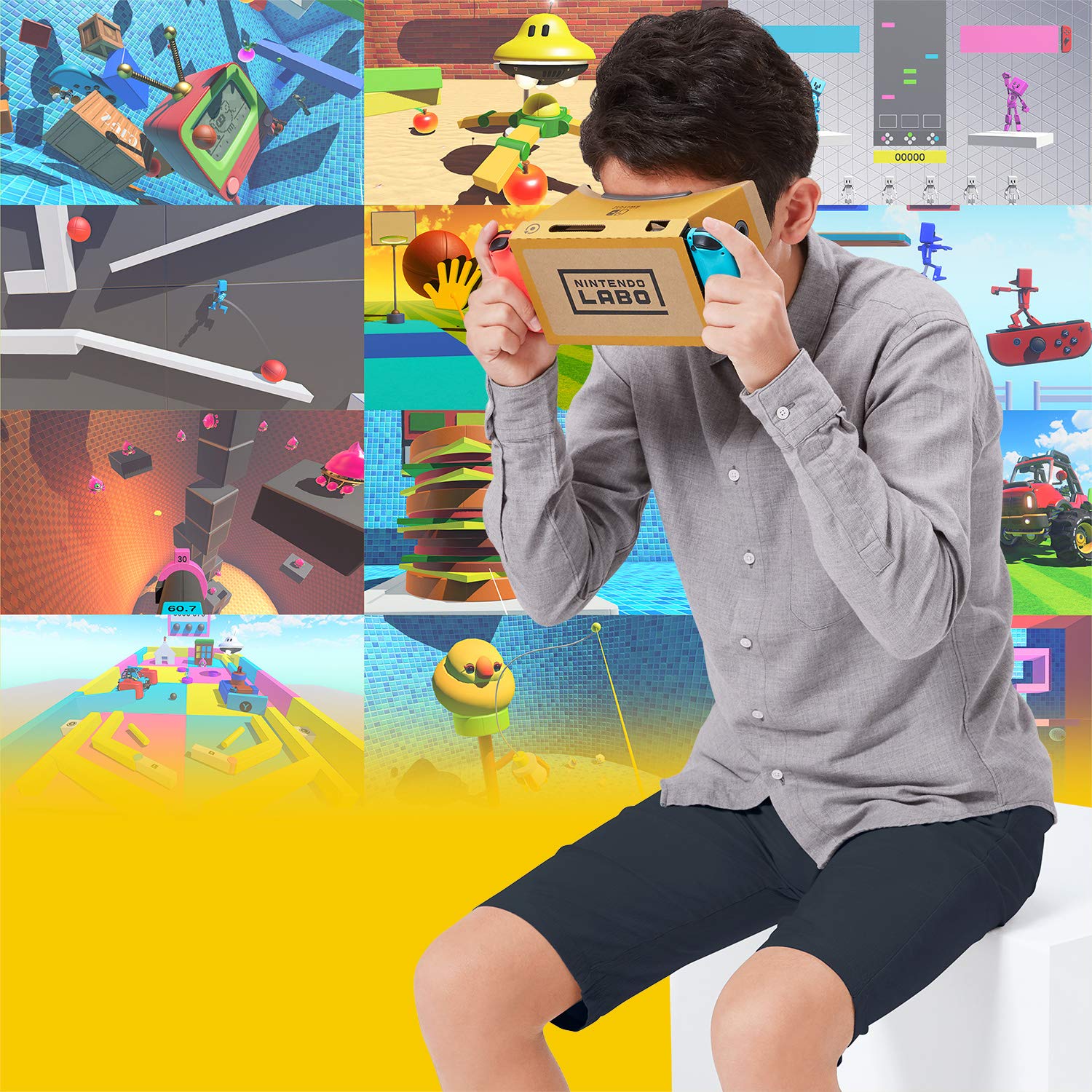 Foto 5 pulgar | Kit De Realidad Virtual Nintendo Labo Toy-con 04 Edición Chobitto, Solo Bazuca - Venta Internacional.