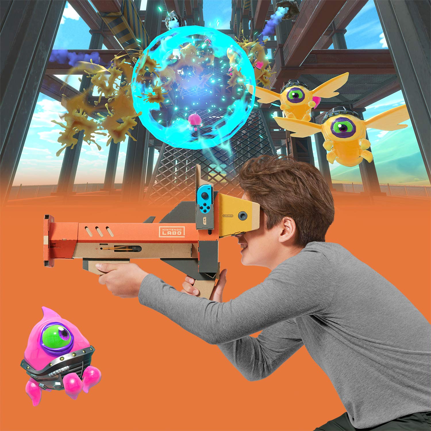 Foto 5 | Kit De Realidad Virtual Nintendo Labo Toy-con 04 Edición Chobitto, Solo Bazuca - Venta Internacional.