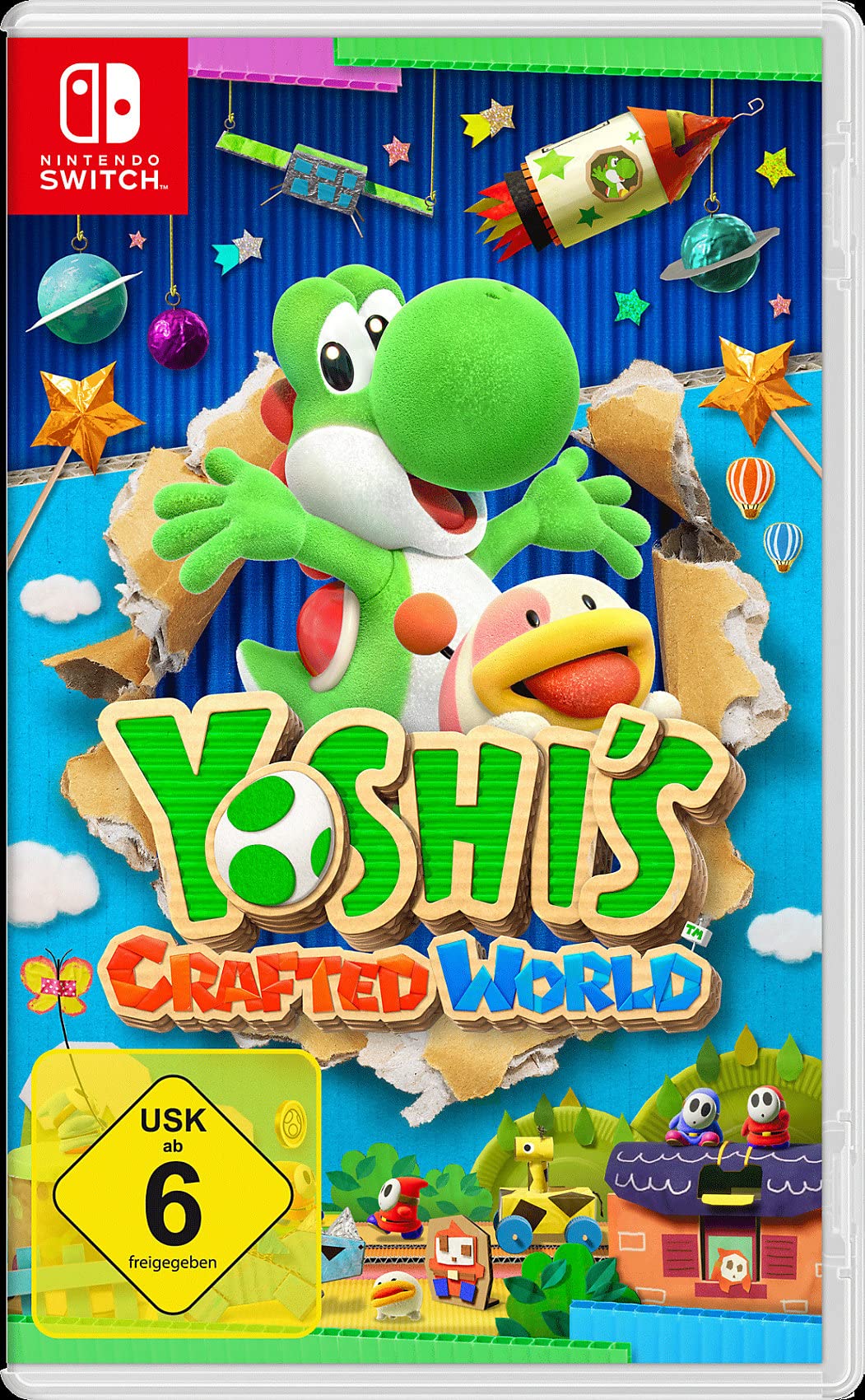 Videojuego Nintendo Yoshi's Crafted World (versión Alemana) - Venta Internacional.