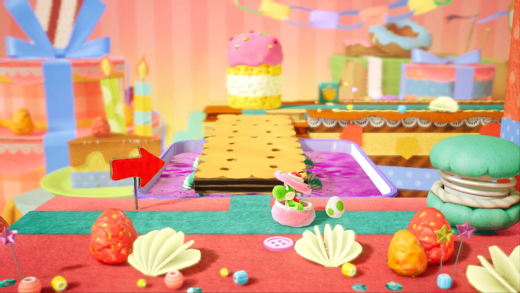 Foto 5 pulgar | Videojuego Nintendo Yoshi's Crafted World (versión Alemana) - Venta Internacional.