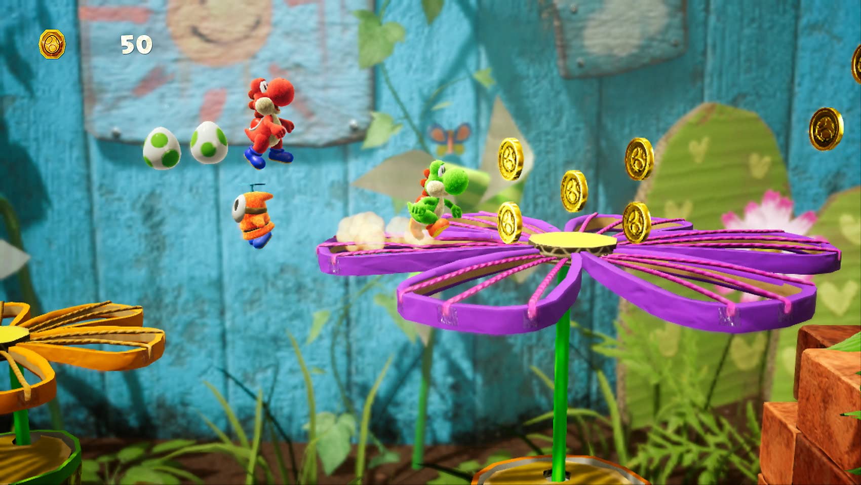 Foto 6 | Videojuego Nintendo Yoshi's Crafted World (versión Alemana) - Venta Internacional.