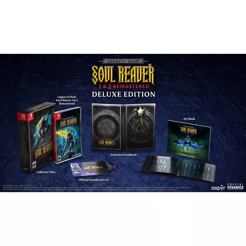 Foto 3 pulgar | Legacy Of Kain Soul Reaver 1&2 Remastered Deluxe Edition Nsw