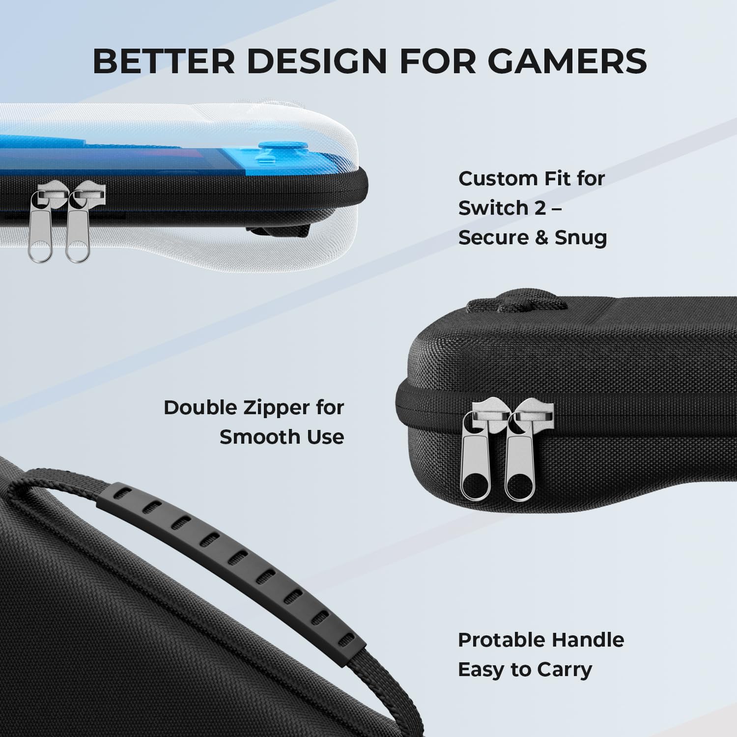 Foto 4 | Funda De Transporte Echtpower Para Nintendo Switch 2 (2025) Con Acceso. - Venta Internacional.