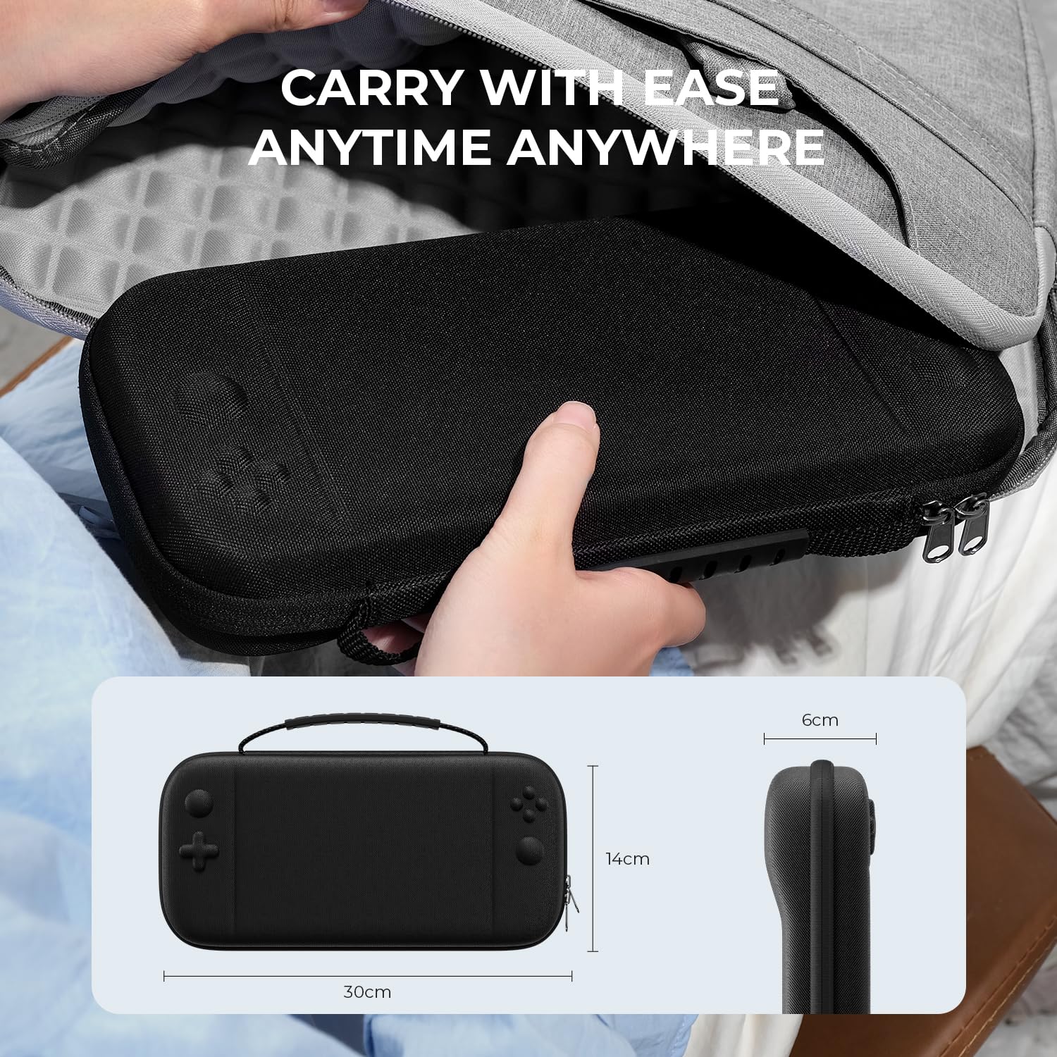 Foto 8 pulgar | Funda De Transporte Echtpower Para Nintendo Switch 2 (2025) Con Acceso. - Venta Internacional.