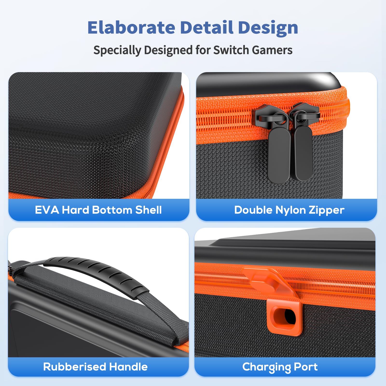 Foto 7 pulgar | Funda De Transporte Fastsnail Para Nintendo Switch 2 2025 Y Oled - Venta Internacional.