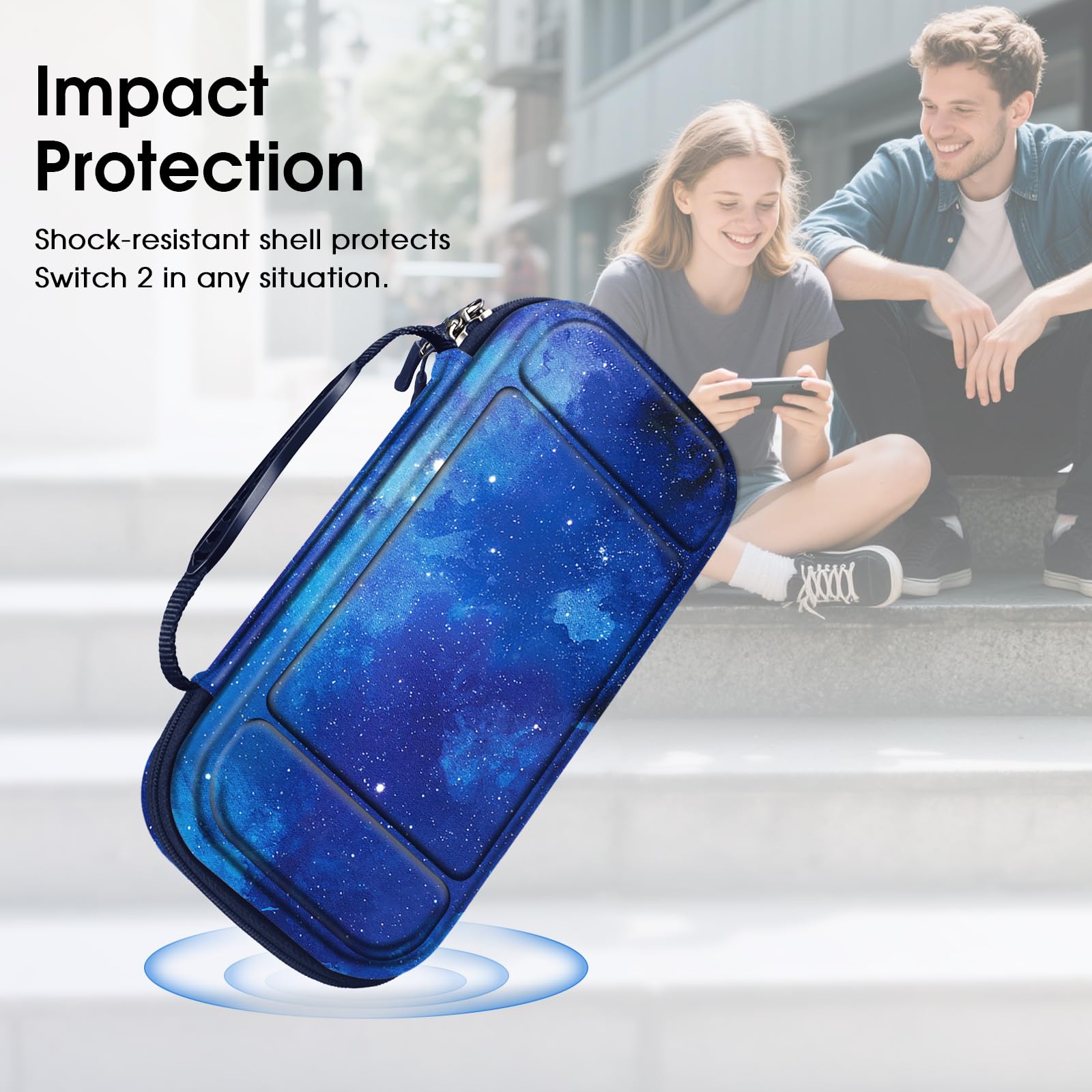 Foto 7 pulgar | Funda De Transporte Fintie Para Nintendo Switch 2 (2025) Starry Sky - Venta Internacional.