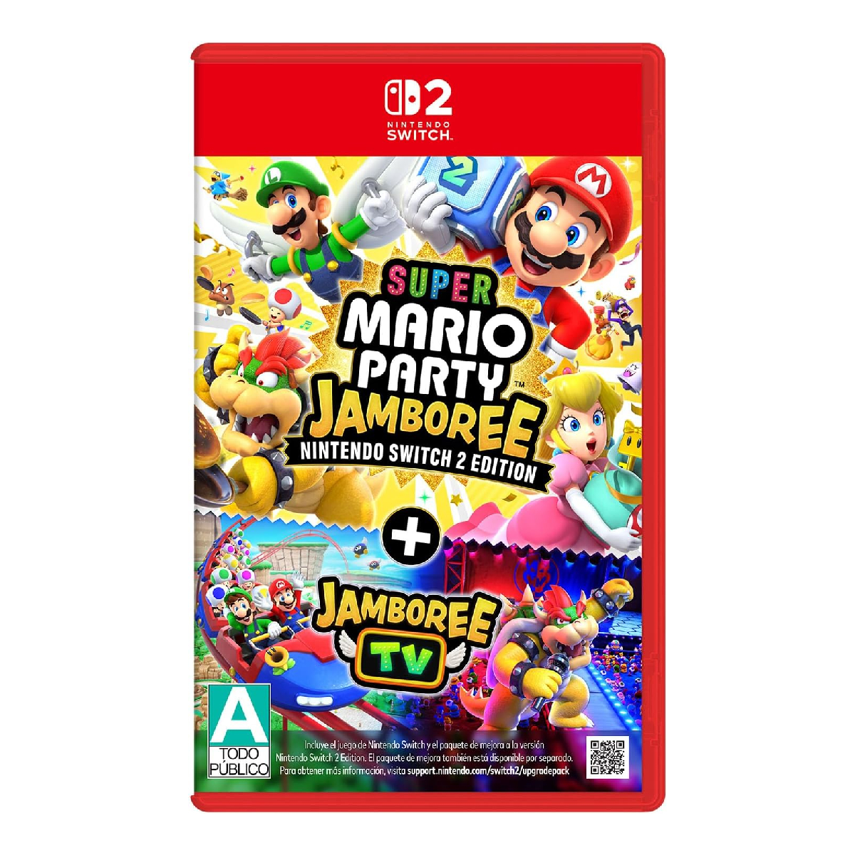 Foto 2 pulgar | Nintendo Switch 2 Juego Super Mario Party Jamboree + Jamboree Tv
