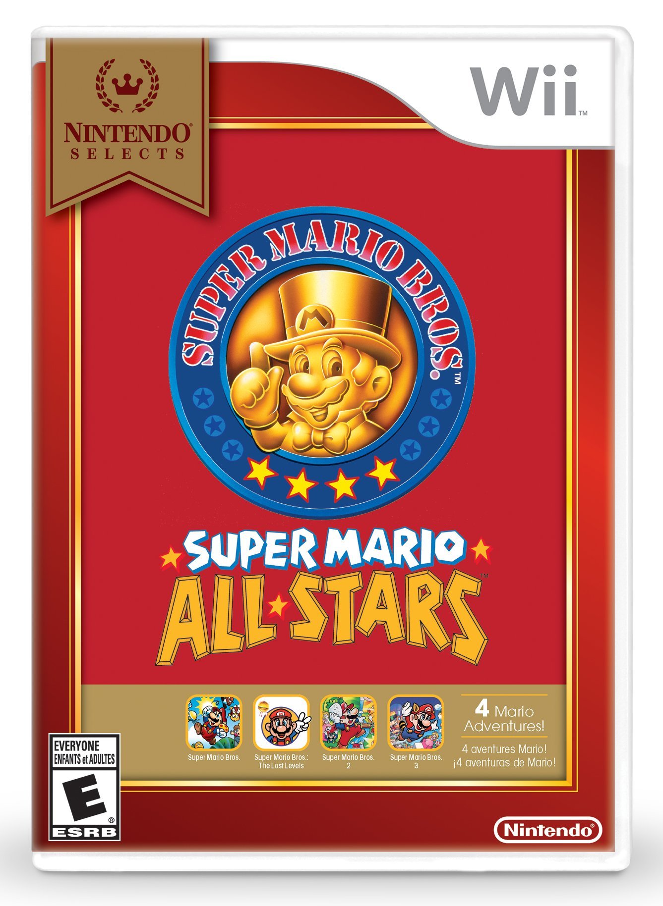 Foto 2 pulgar | Reacondicionado Videojuego Nintendo Wii Nintendo Selecciona Super Mario All-stars - Venta Internacional.